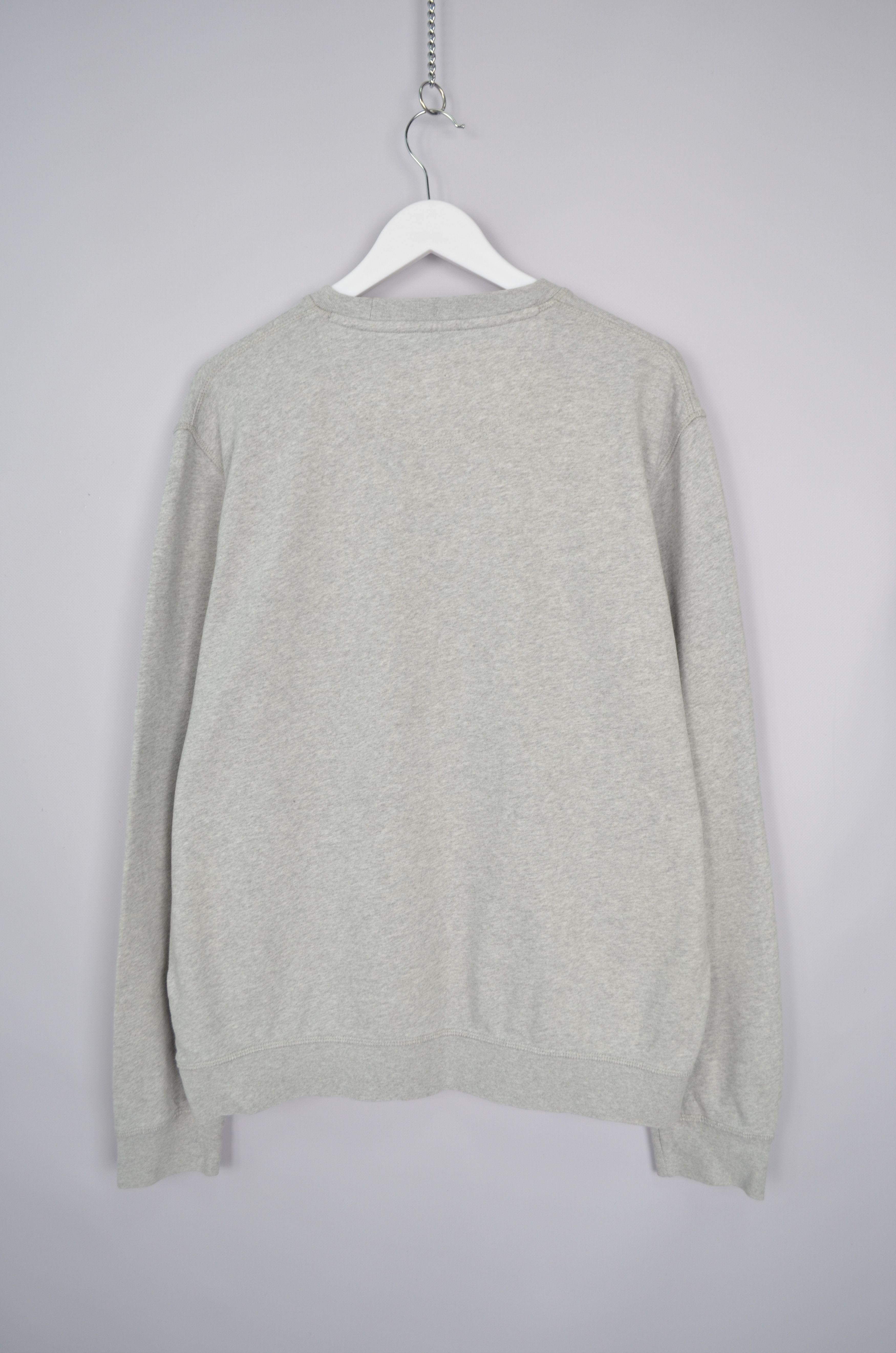 Barbour Barbour Beacon Stitch Logo Grey Crew Neck Sweatshirt Size XL Size US XL / EU 56 / 4 - 6 Thumbnail