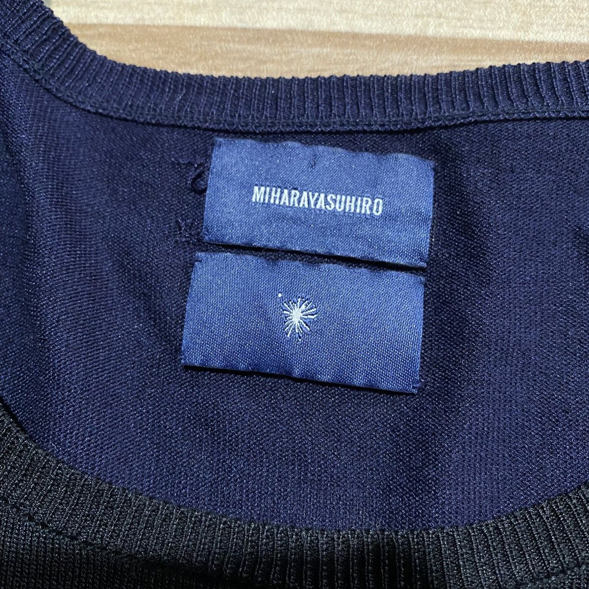 If Six Was Nine × Maison MIHARA YASUHIRO Miharayasuhiro Slim Two Tone Knit Longsleeve Size M / US 6-8 / IT 42-44 - 3 Thumbnail