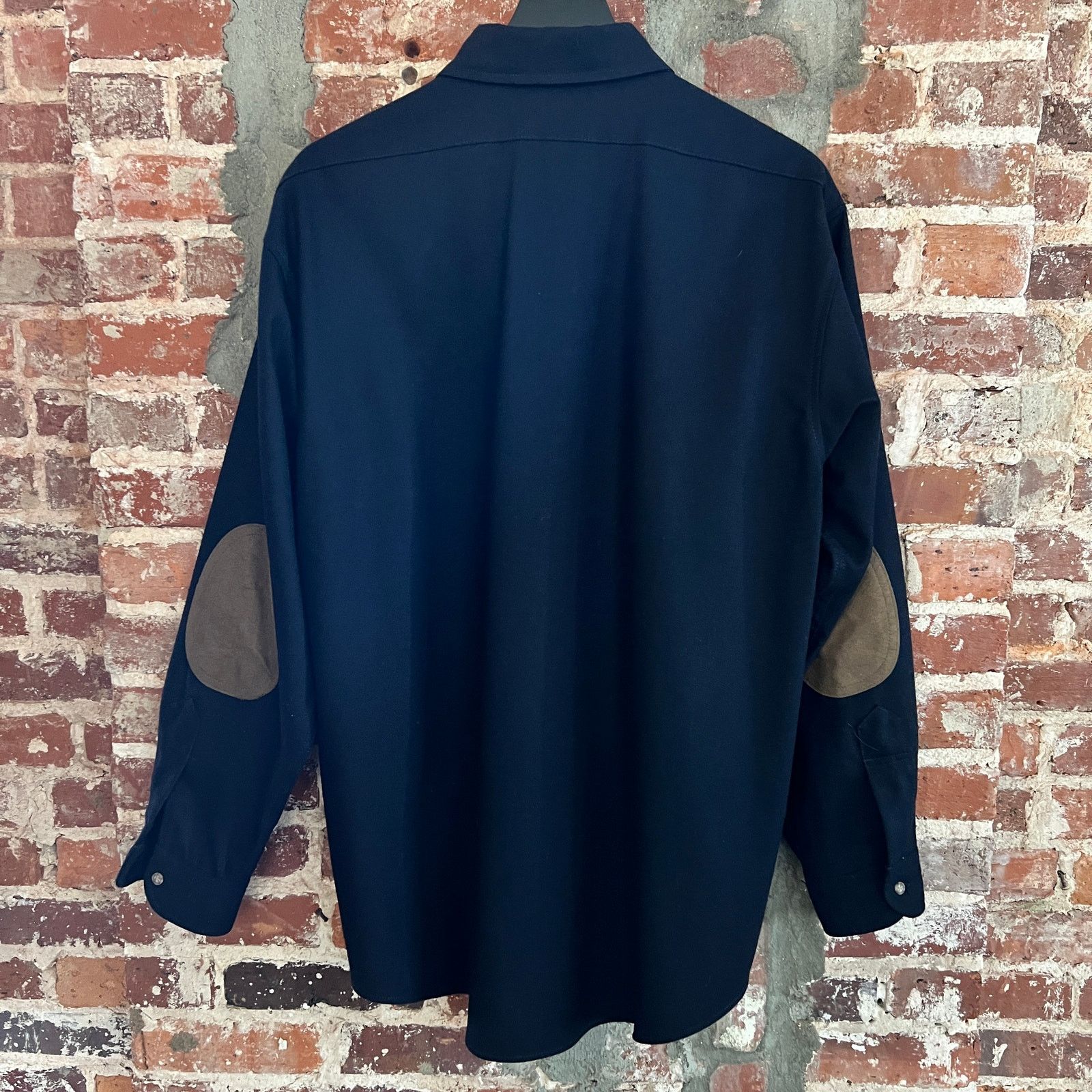 Pendleton Pendleton Men's Navy Flannel Shirt L MADE USA 22x30 Size US L / EU 52-54 / 3 - 5 Thumbnail