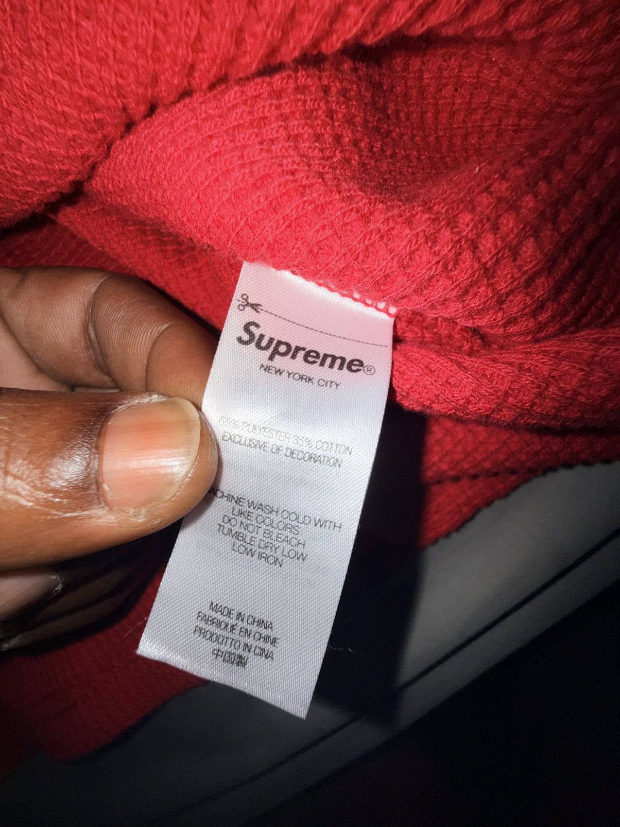 Supreme supreme/GOODENOUGH thermal Size US L / EU 52-54 / 3 - 5 Thumbnail