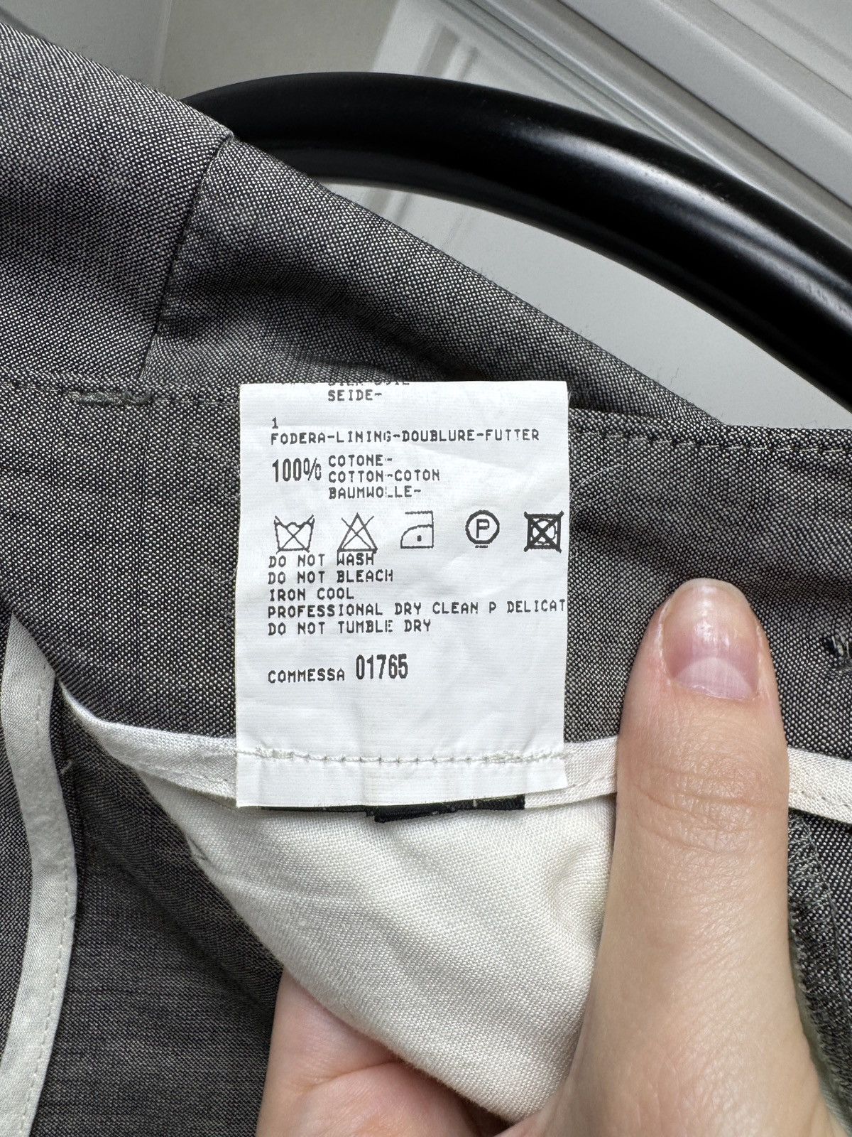 Marithe + Francois Girbaud Marithe Francois Girbaud gray avant garde bondage dress pant Size 29" - 12 Thumbnail