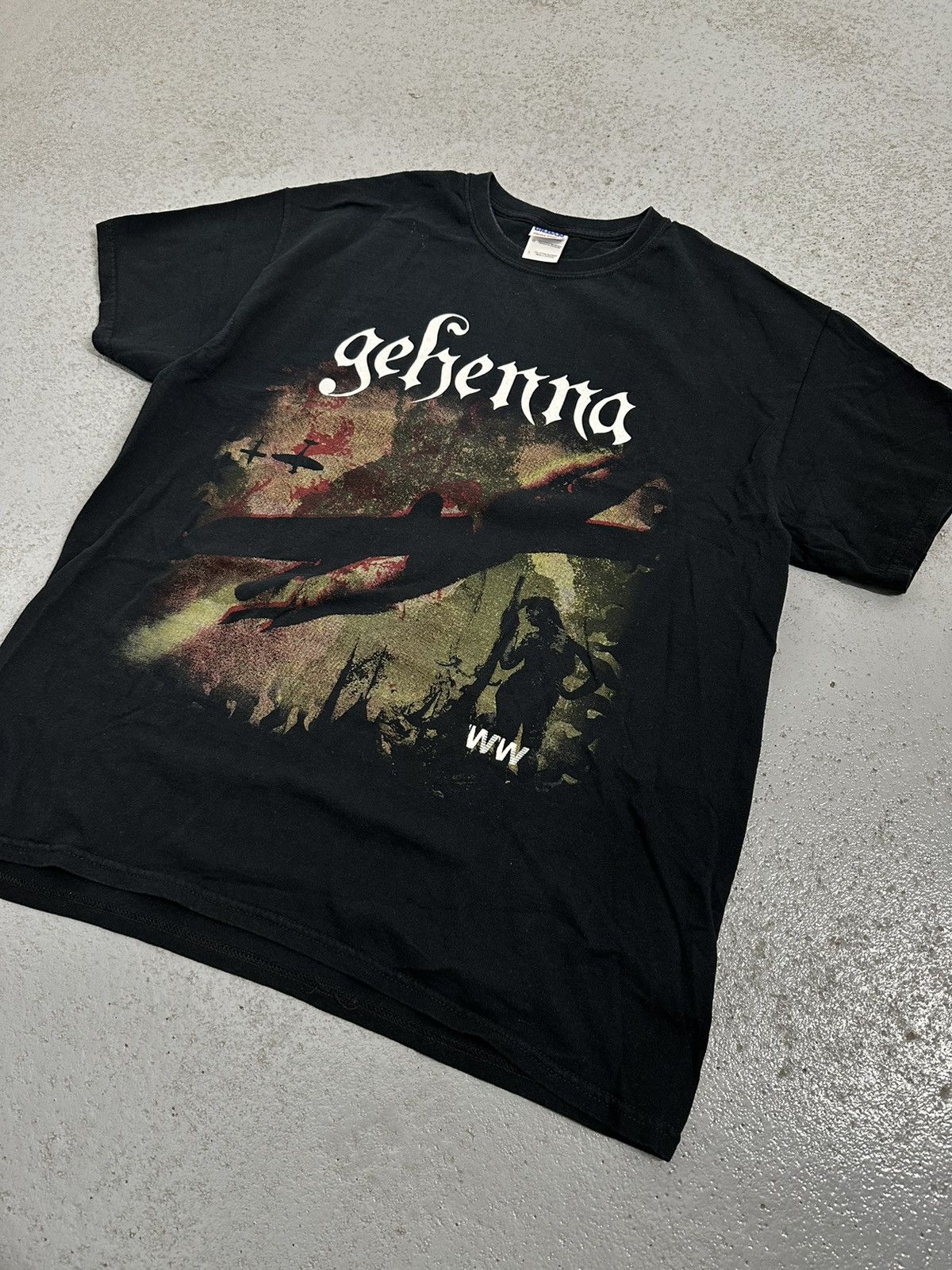 Band Tees Gehenna 2011 Death to Them All T-Shirt Size US L / EU 52-54 / 3 - 5 Thumbnail