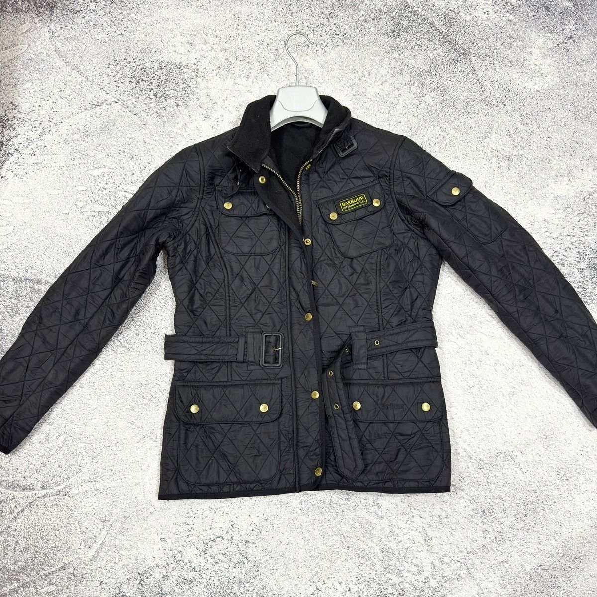 Barbour × Designer Barbour International Quilted Jacket M size 38 US8 Size M / US 6-8 / IT 42-44 - 8 Thumbnail