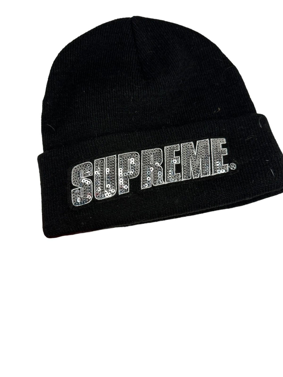 Supreme Supreme sequin beanie NWT Size ONE SIZE - 1 Thumbnail