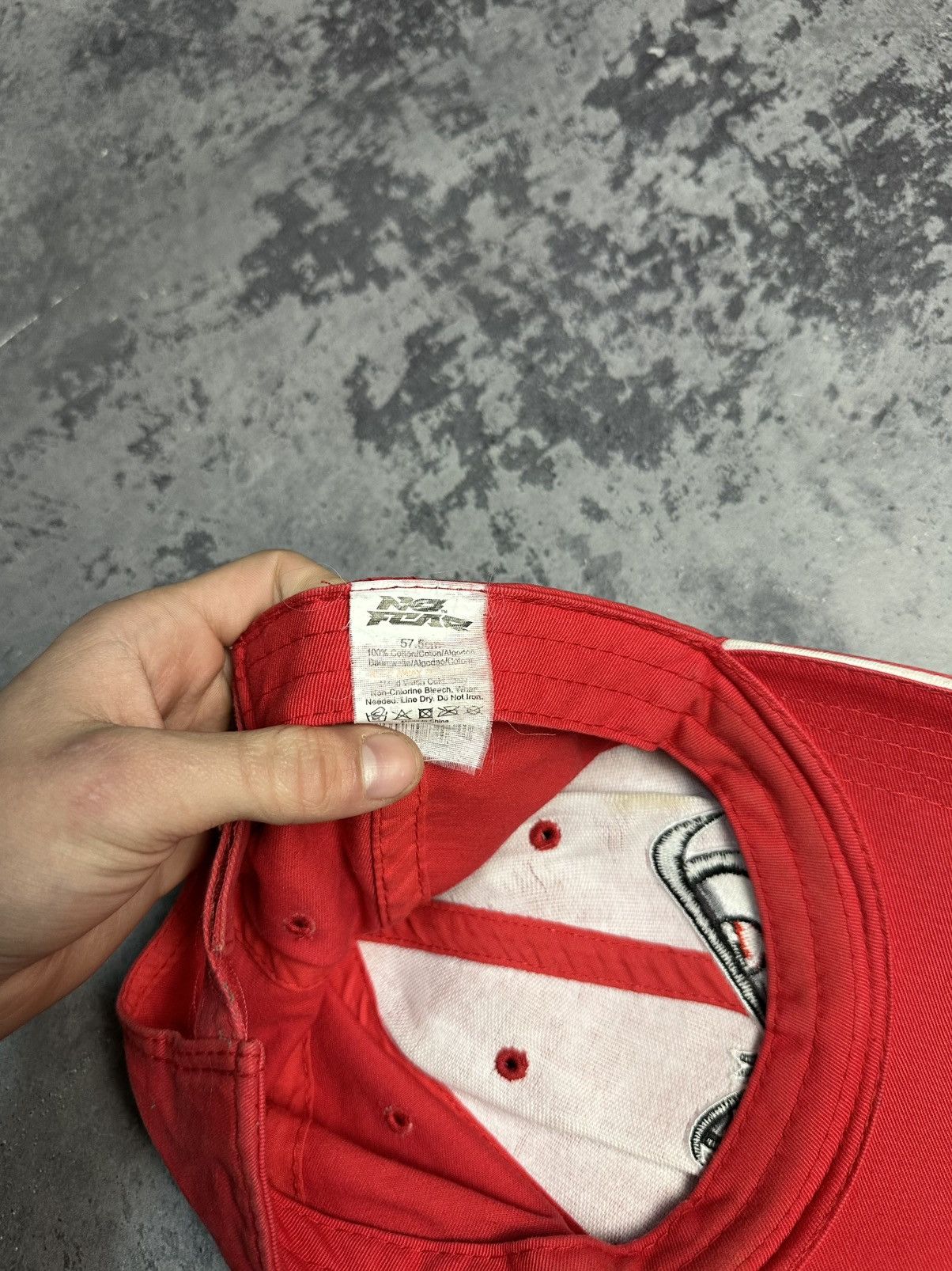 No Fear Cap No Fear Red Size ONE SIZE - 3 Thumbnail