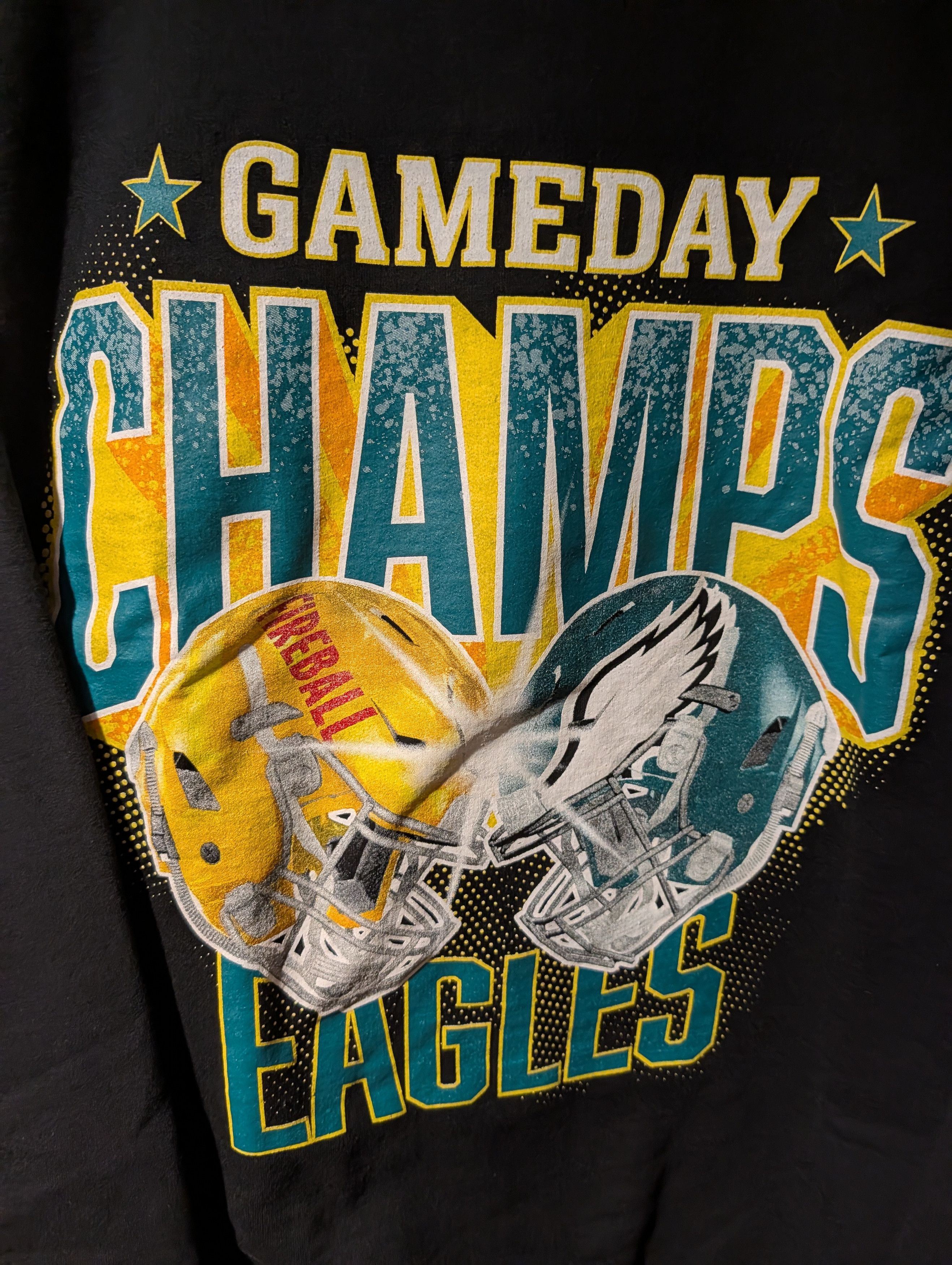 NFL Philadelphia Eagles Fireball Whiskey Go Birds Sweatshirt Size US L / EU 52-54 / 3 - 2 Thumbnail