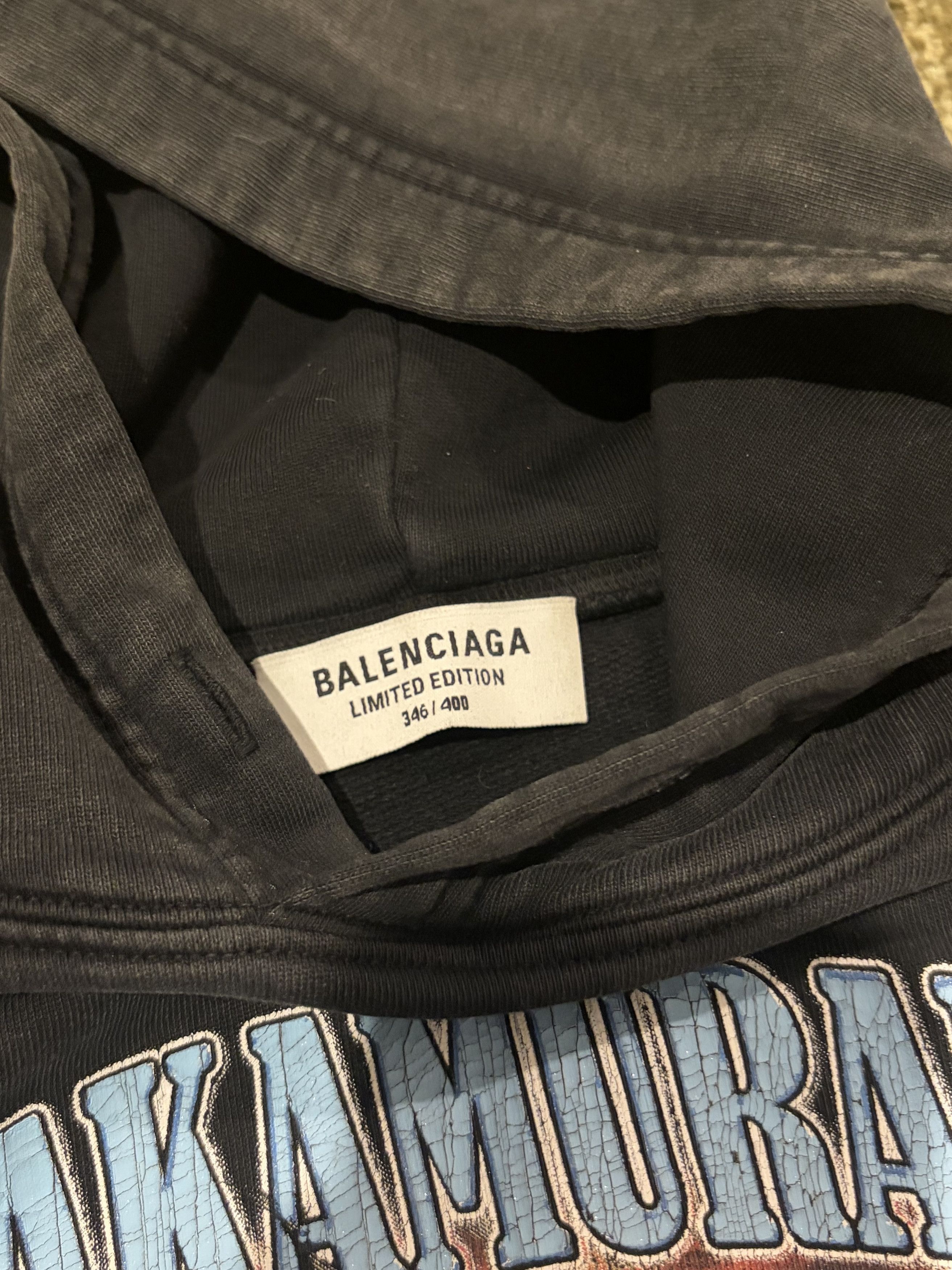 Balenciaga Balenciaga La Nakamurance Hoodie Size US L / EU 52-54 / 3 - 3 Thumbnail