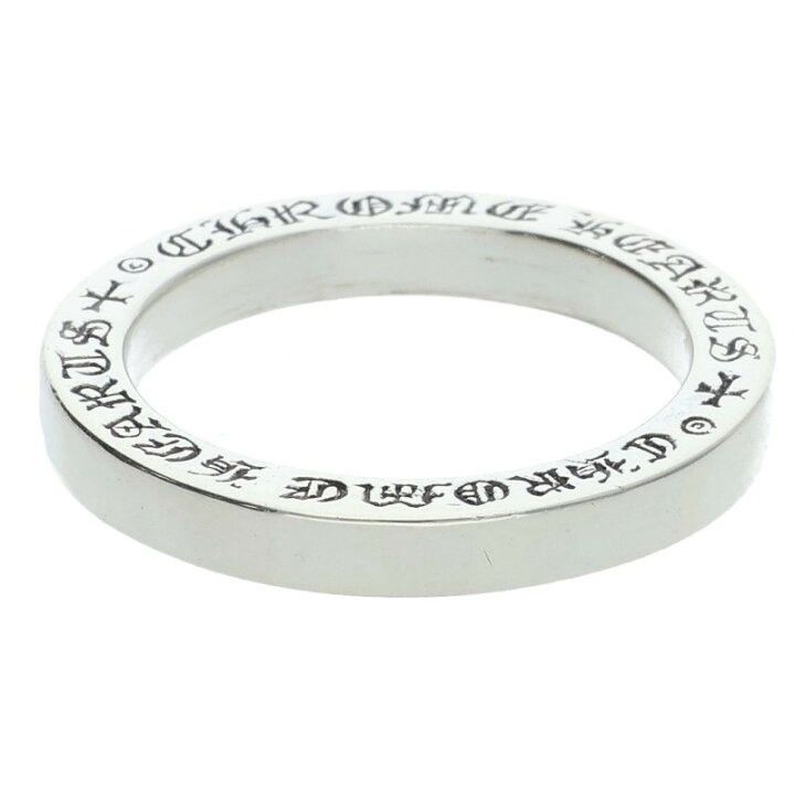 Chrome Hearts US9 CHROME HEARTS 3mm SPACER RING PLAIN SILVER Size ONE SIZE - 1 Thumbnail
