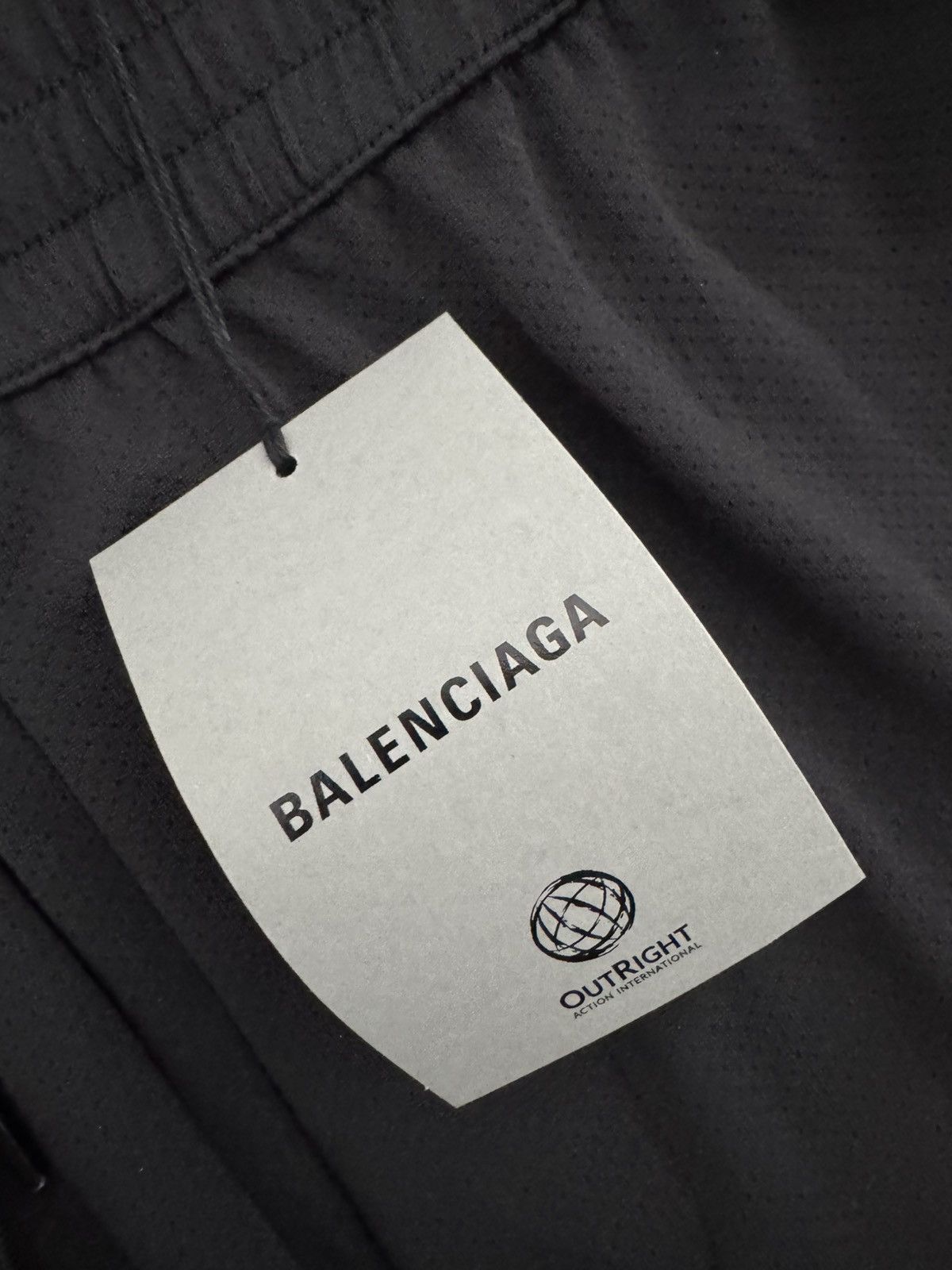 Balenciaga Balenciaga Logo Shorts L Black Brand New Authentic Size US 34 / EU 50 - 5 Thumbnail