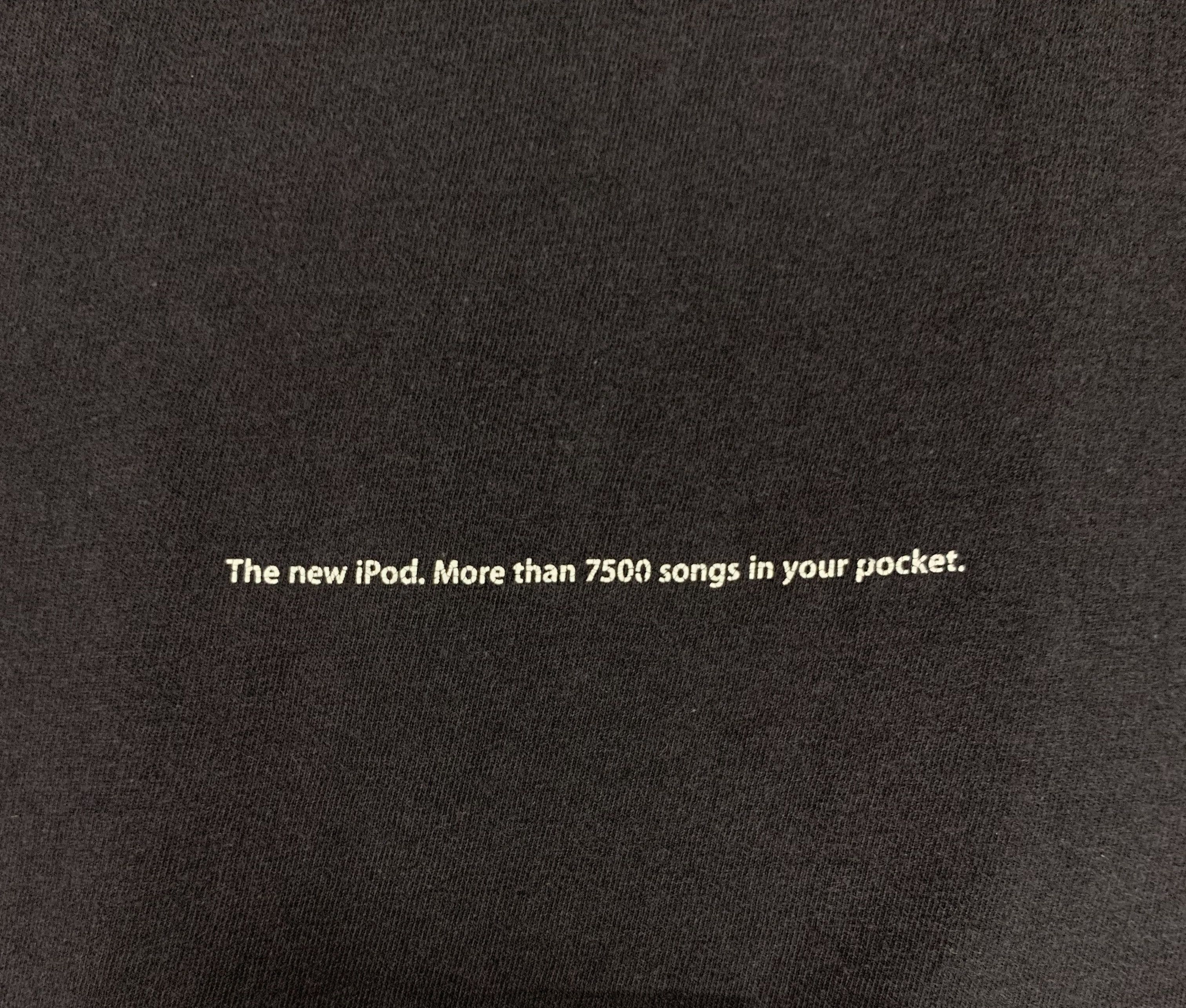 Vintage Apple ipod live on stage tshirt