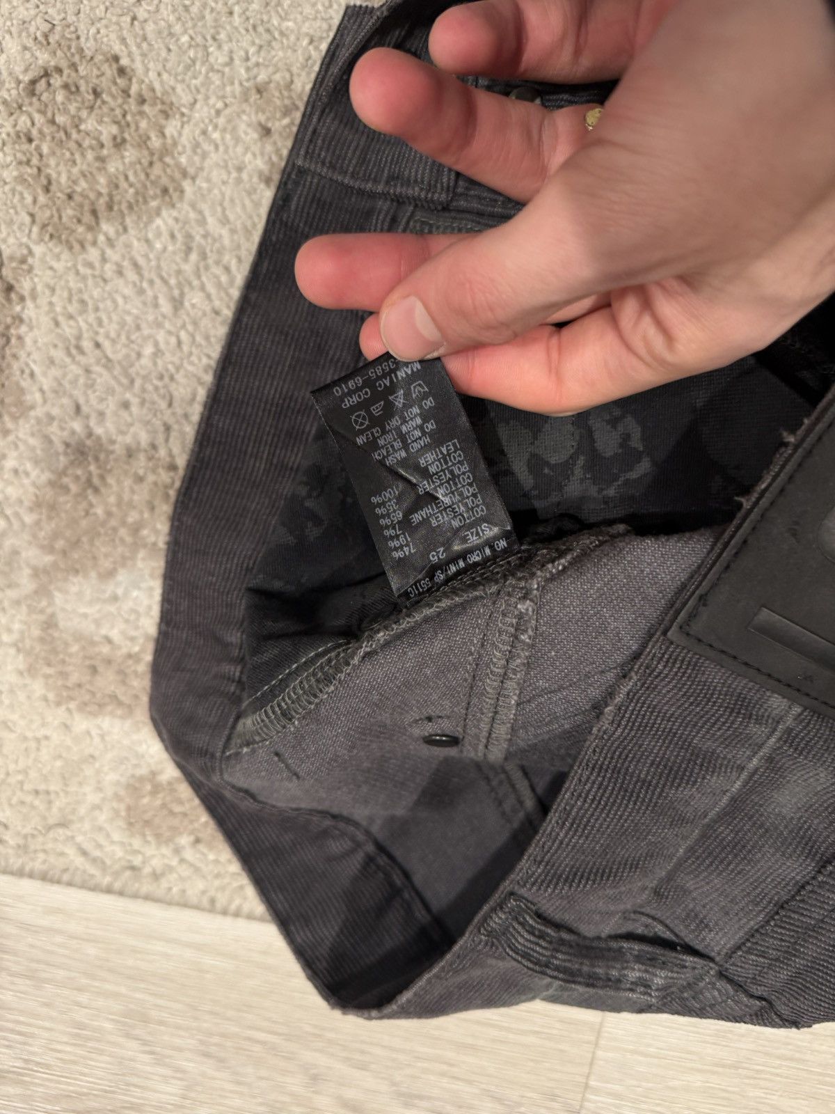 Le Grande Bleu (L.G.B.) micro mini corduroy skirt!! Size 25" / US 0 / IT 36 - 5 Thumbnail