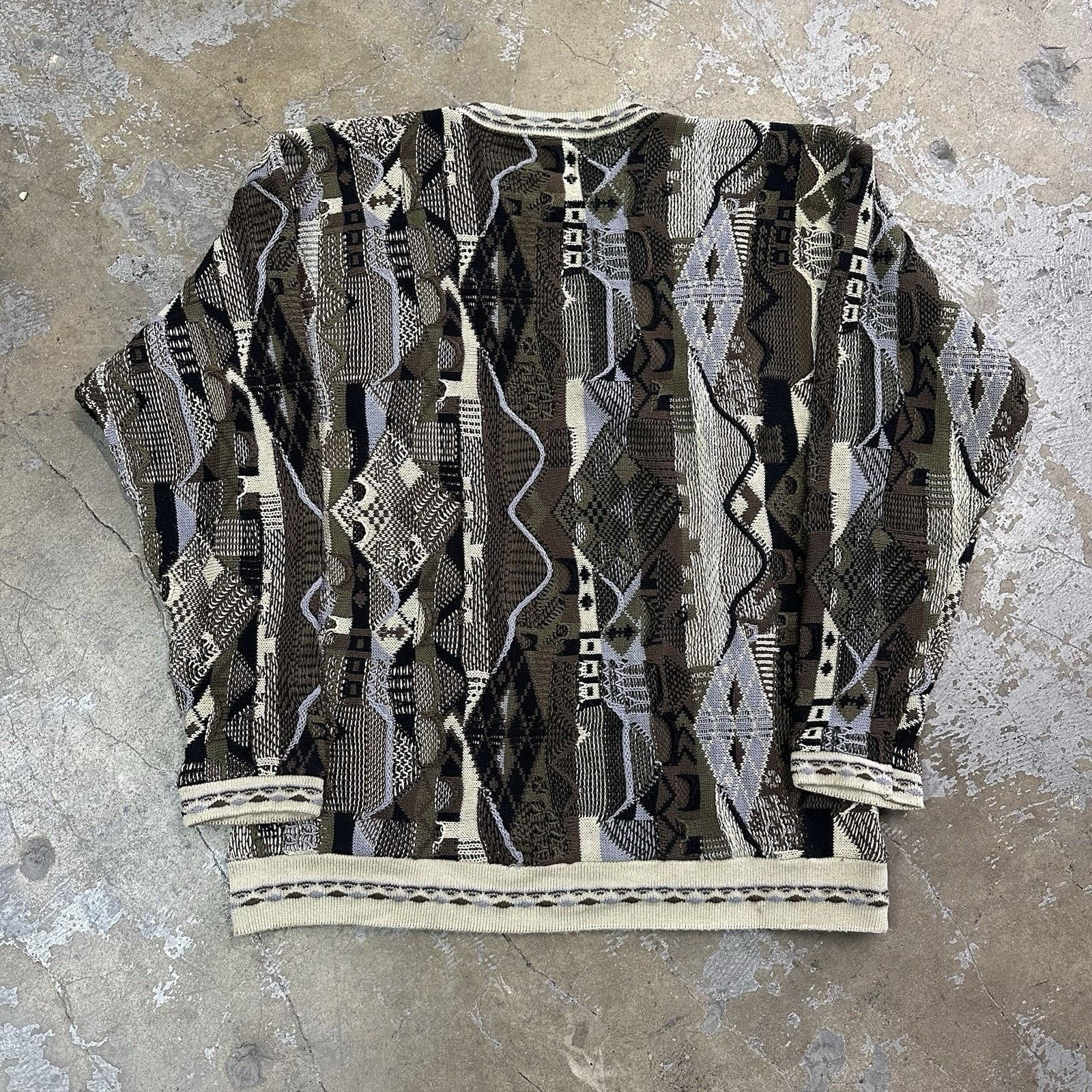 Coogi × Vintage Vintage Coogi Sports Knit Sweater 3XL Men Biggie Smalls Size US XXL / EU 58 / 5 - 2 Thumbnail