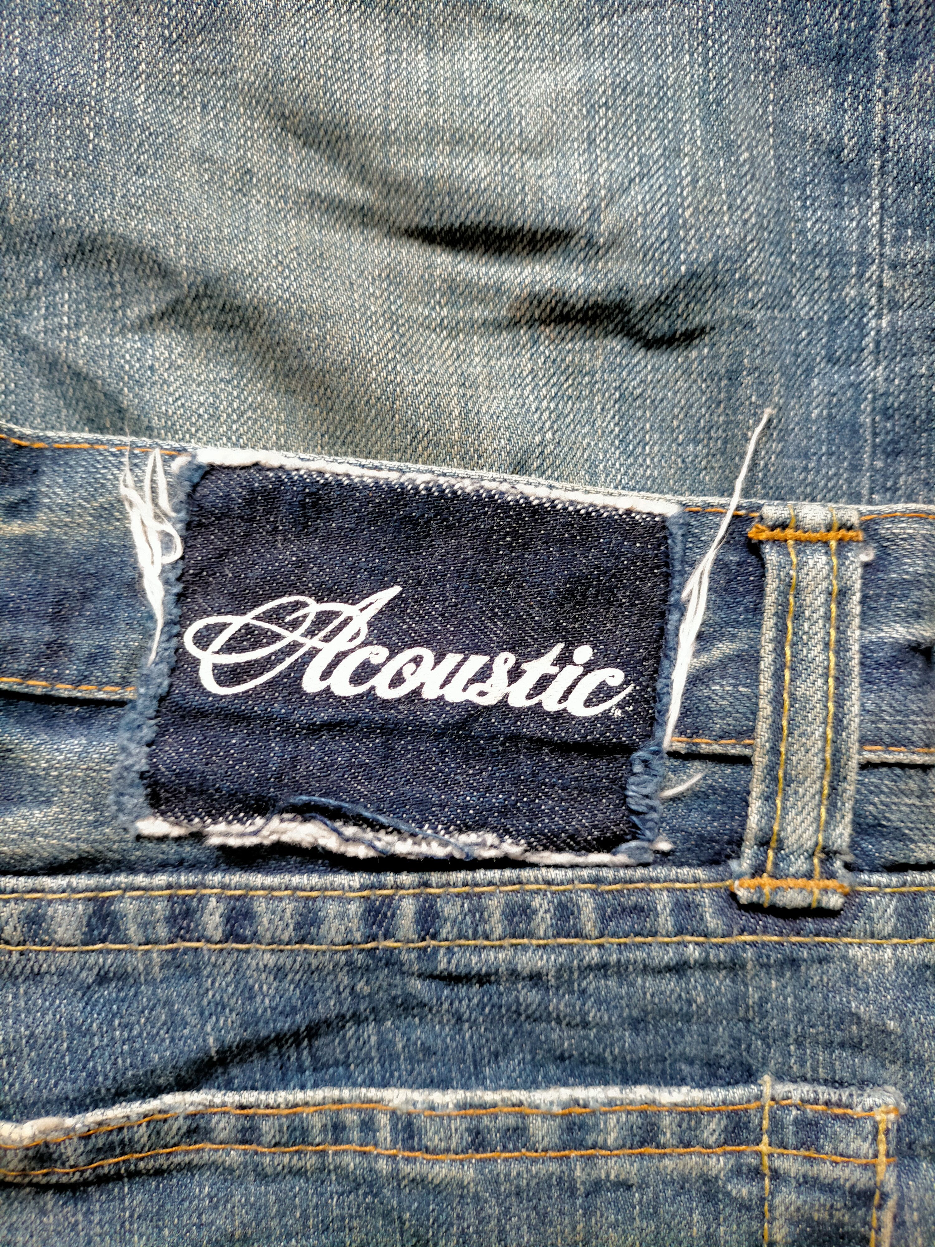 Hysteric Glamour × Japanese Brand Made in Japan Acoustic Denim Pants Size US 31 - 20 Thumbnail