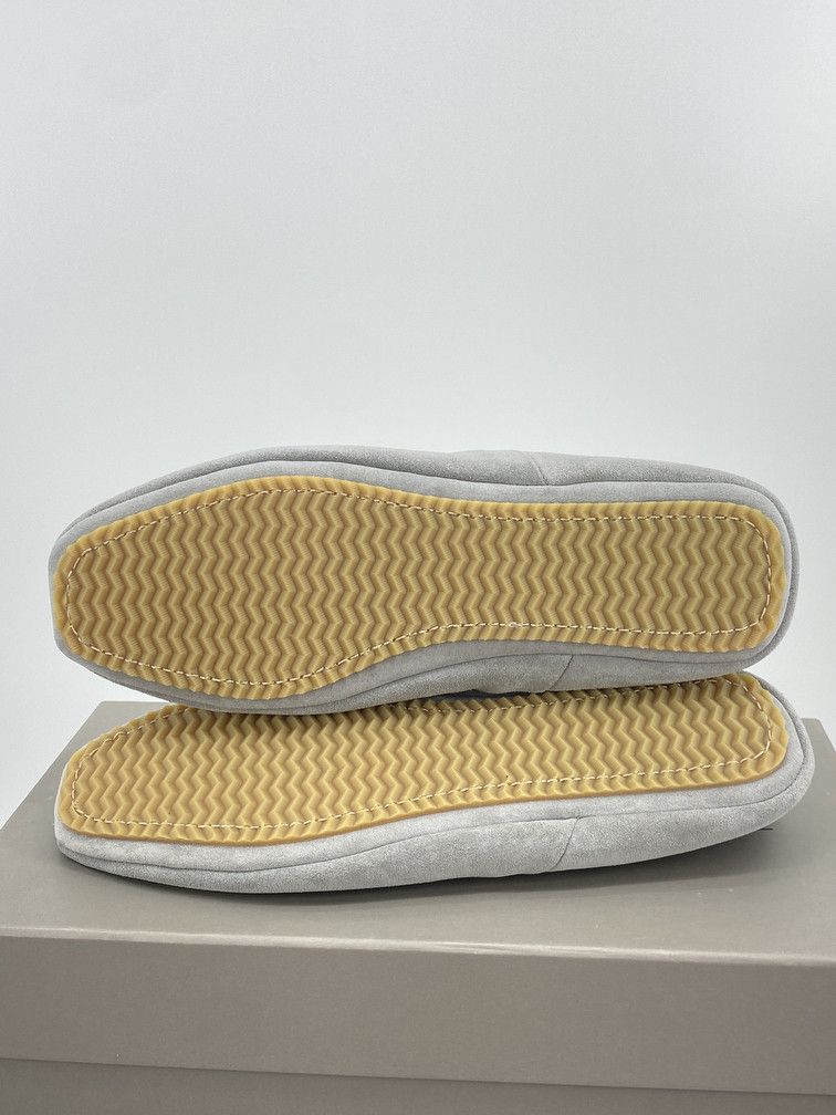 Mr P. Babouche Shearling Lined Suede Slippers Size US 9 / EU 42 - 7 Thumbnail