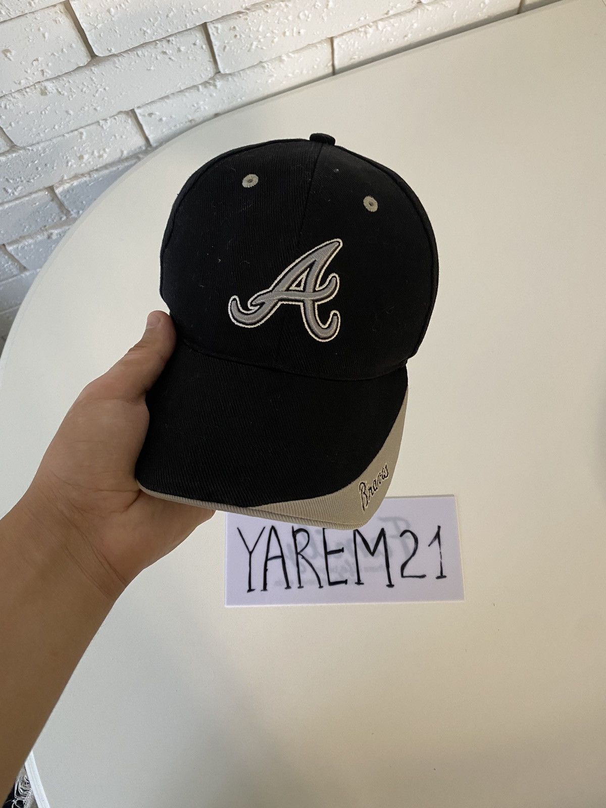 MLB Atlanta Braves vintage cap hat Size ONE SIZE - 2 Thumbnail