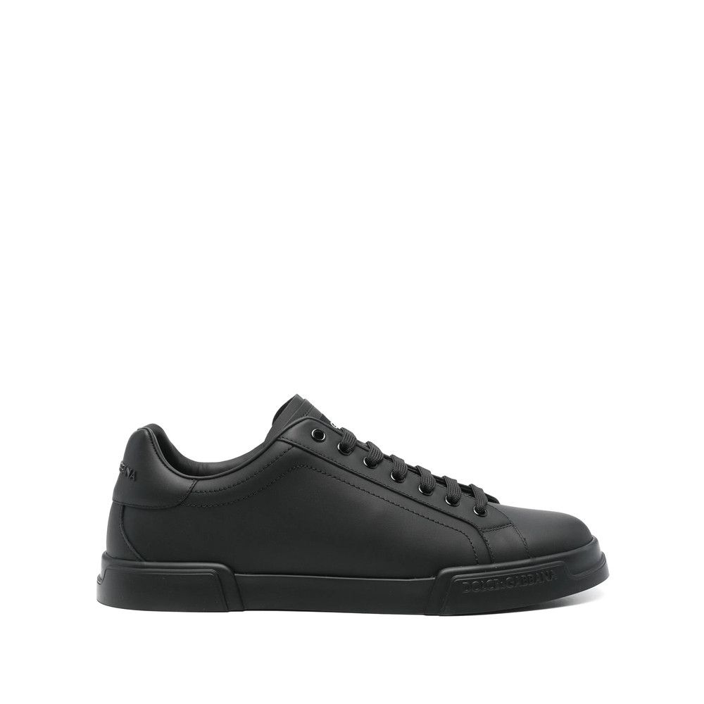 Dolce & Gabbana Dolce & Gabbana BLACK Trainers - Low-Tops Size US 11.5 / EU 44-45 - 1 Thumbnail