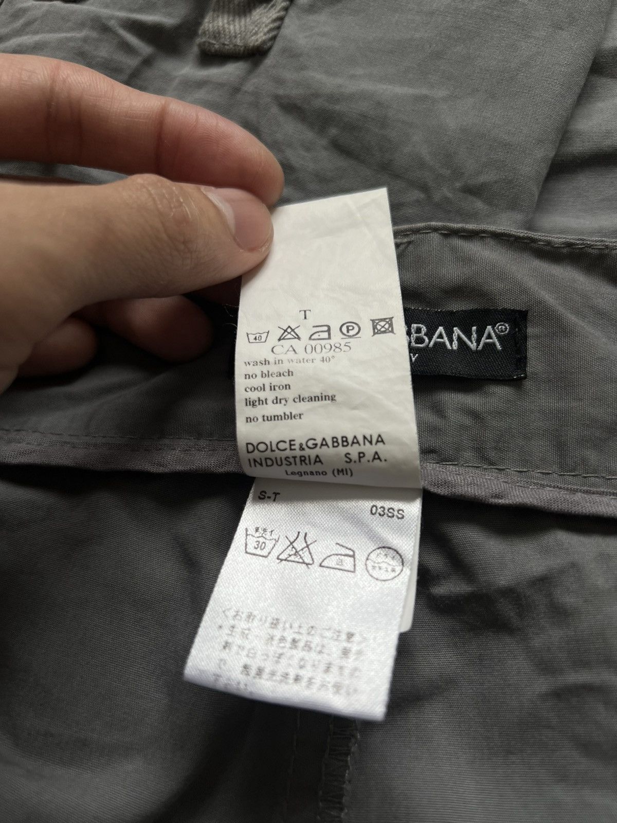 Dolce & Gabbana SS03 Dolce & gabbana zip cargo pants Size US 35 - 14 Thumbnail