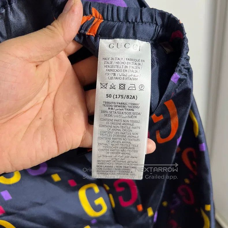 Gucci Gucci Colourful full-print shorts Size US 34 / EU 50 - 4 Thumbnail