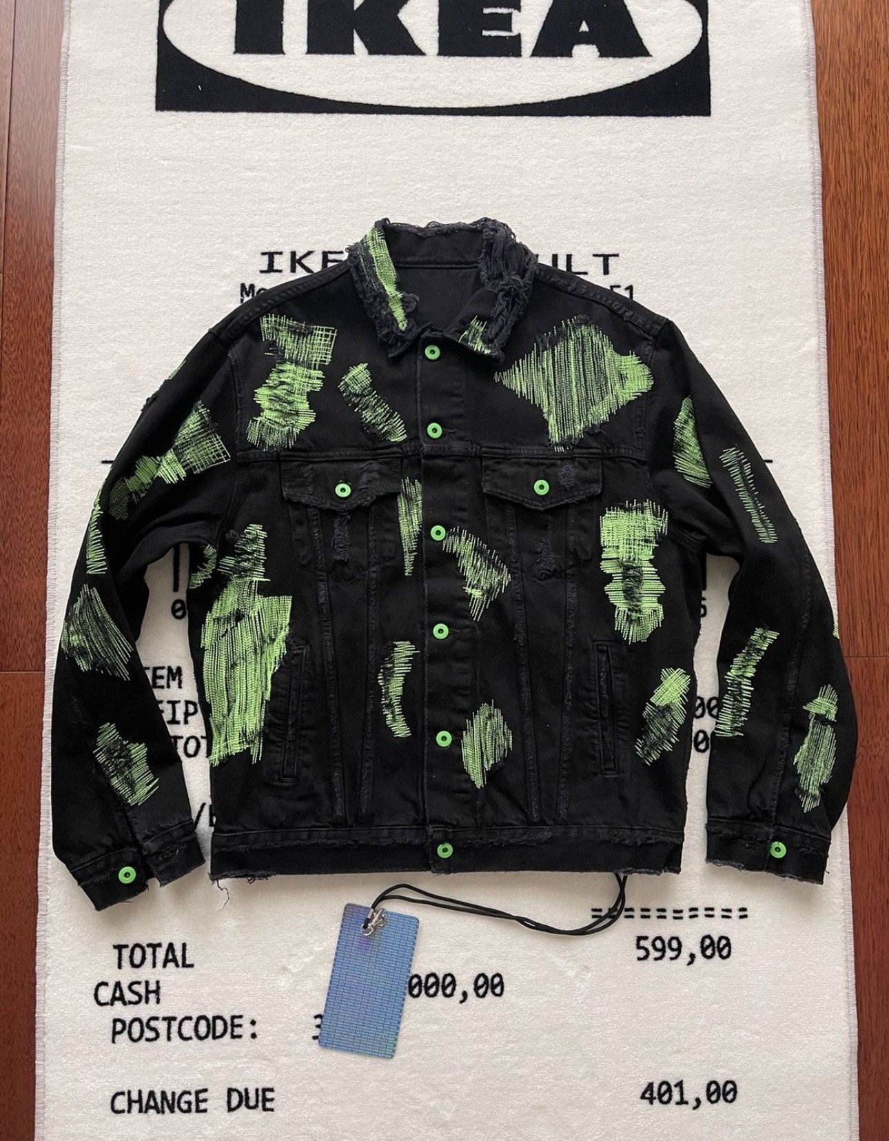 Endless × Vlone Endless Denim Jacket | Grailed