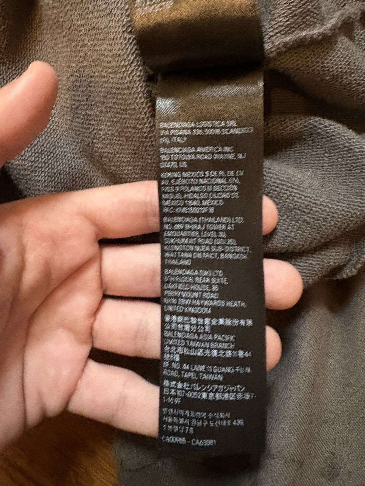 Balenciaga Balenciaga FW22 Gaffer Zip Up Size US XXL / EU 58 / 5 - 10 Thumbnail