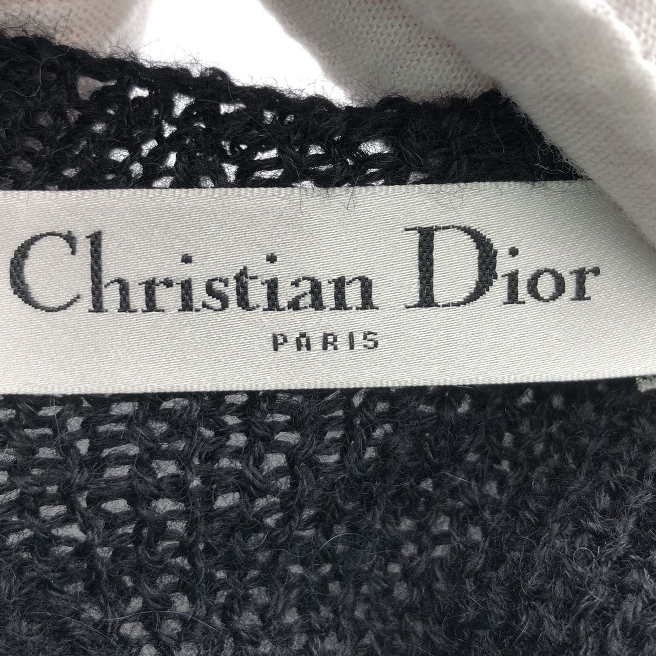 Dior Dior Striped Ripped Long Sleeve Knit Sweater K26WX Size XS / US 0-2 / IT 36-38 - 5 Thumbnail