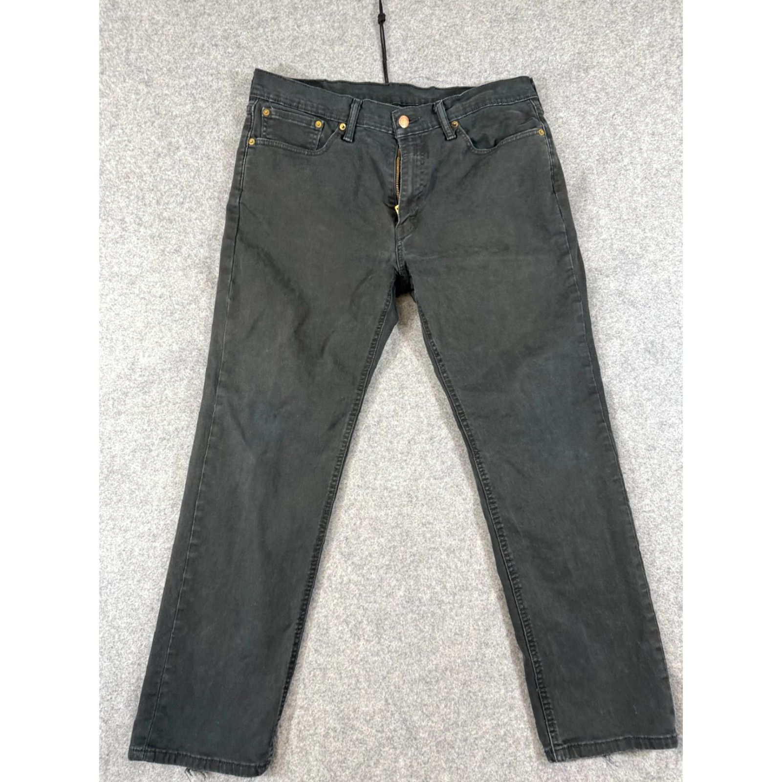 Levi's Levi’s 541 Jeans Mens 34X30 Black Tapered Leg Stretch Denim 5-Pockets Size US 34 / EU 50 - 3 Thumbnail