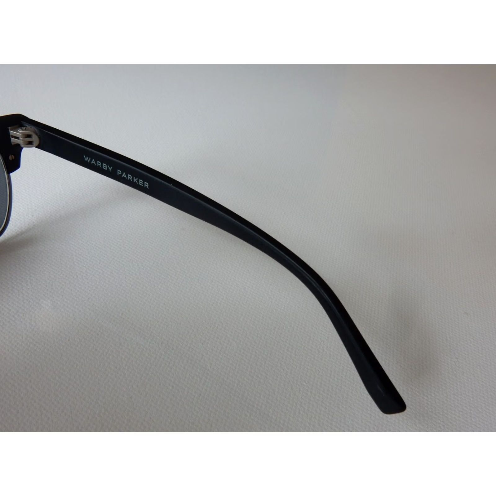 Parker VINTAGE Warby Parker Sunglasses FRAMES ONLY 52[]20 145 Hunt W 100 Black Men Sunglasses Size ONE SIZE - 6 Thumbnail