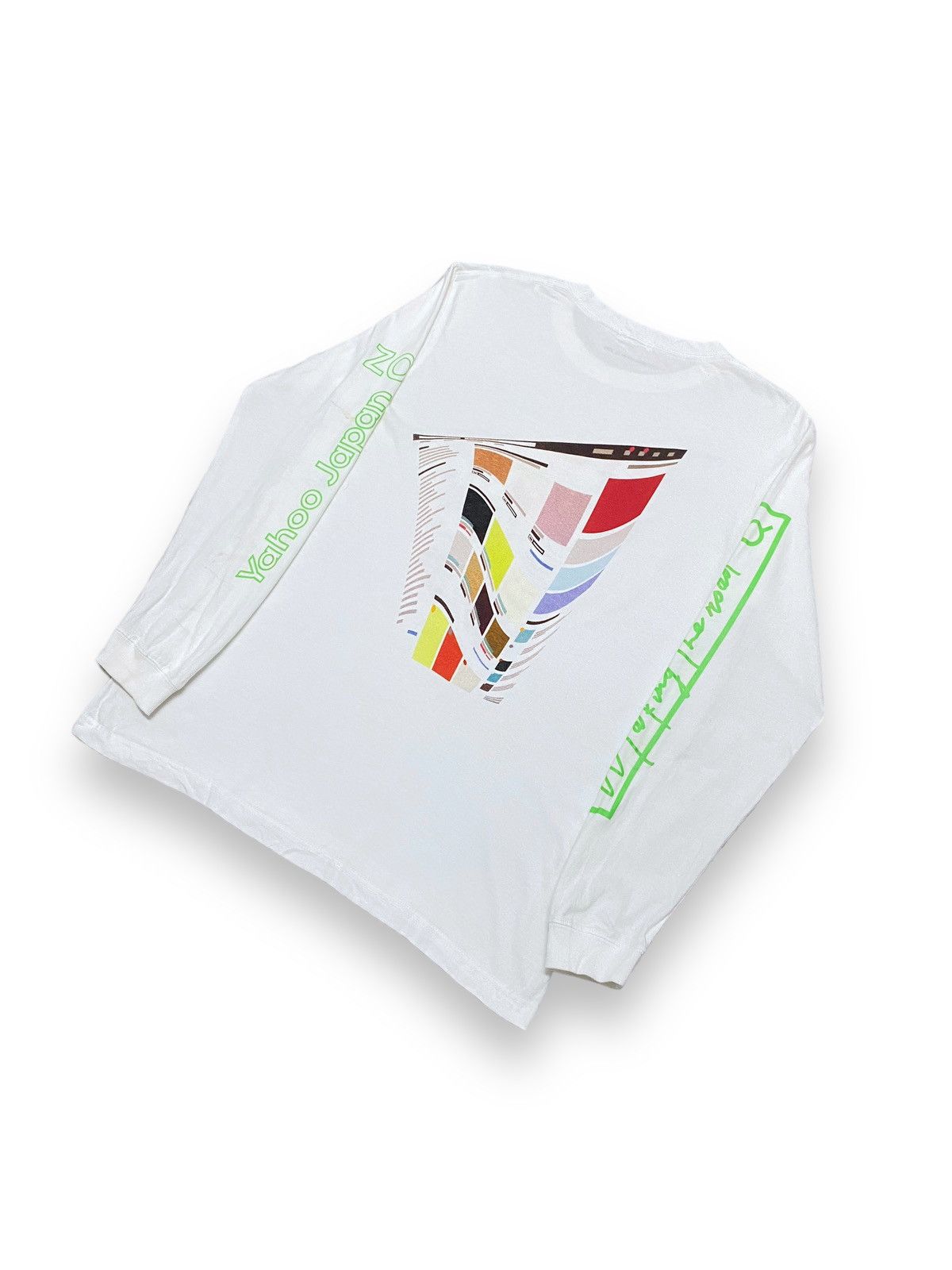 Japanese Brand Zozo Company Tee Yahoo Japan Art Graffiti Psychedelic Size US M / EU 48-50 / 2 - 6 Thumbnail