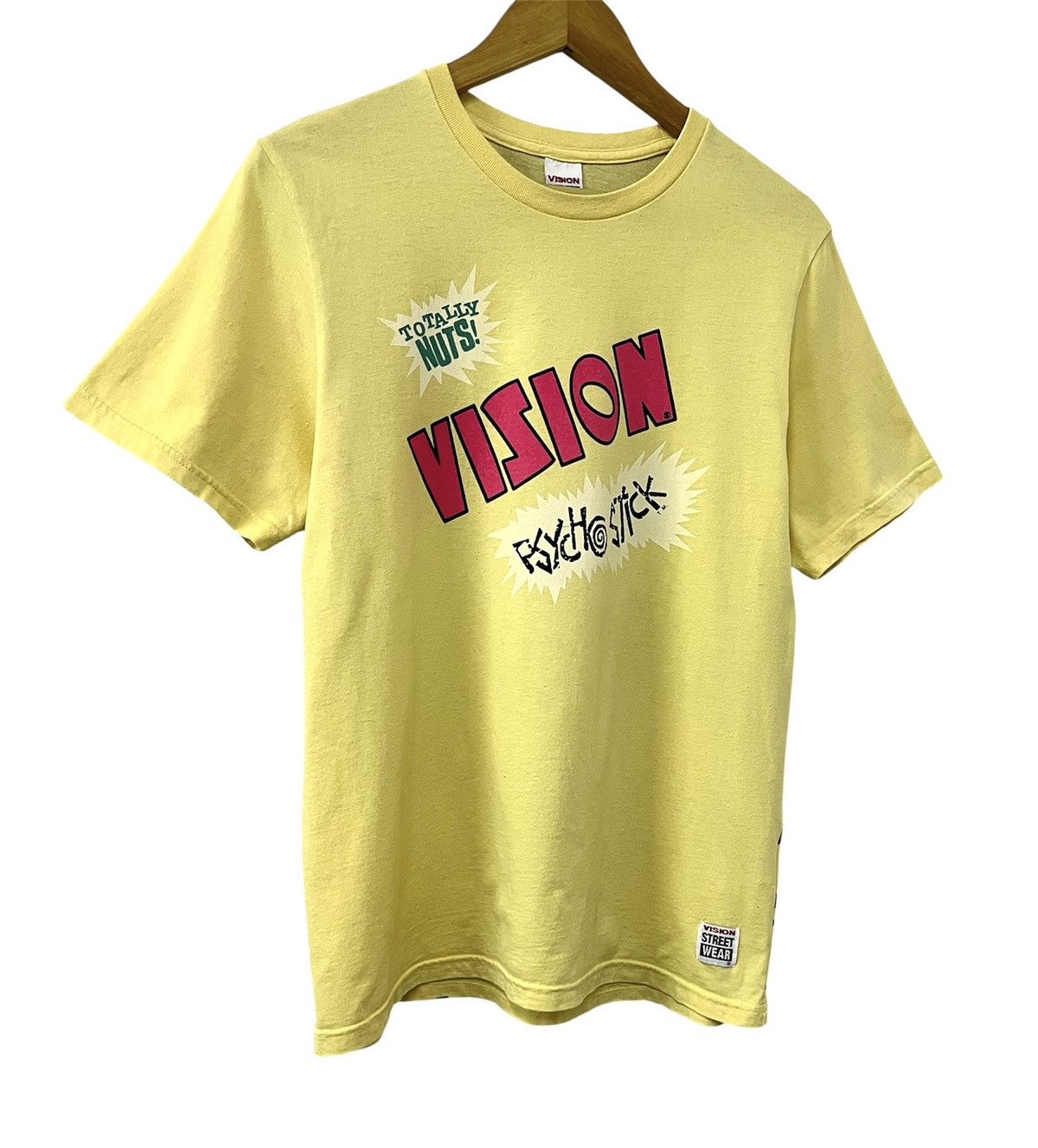 Vision Streetwear VISION STREET WEAR PSYCHO STICK OG SKATEBOARD TSHIRT Size US L / EU 52-54 / 3 - 3 Thumbnail