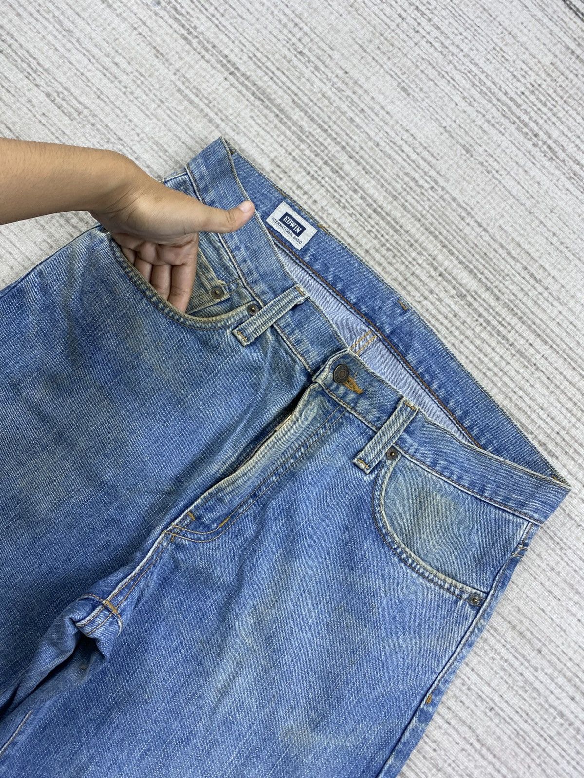 Edwin 90s Edwin Japan Distressed Denim Jeans Size US 32 / EU 48 - 10 Thumbnail