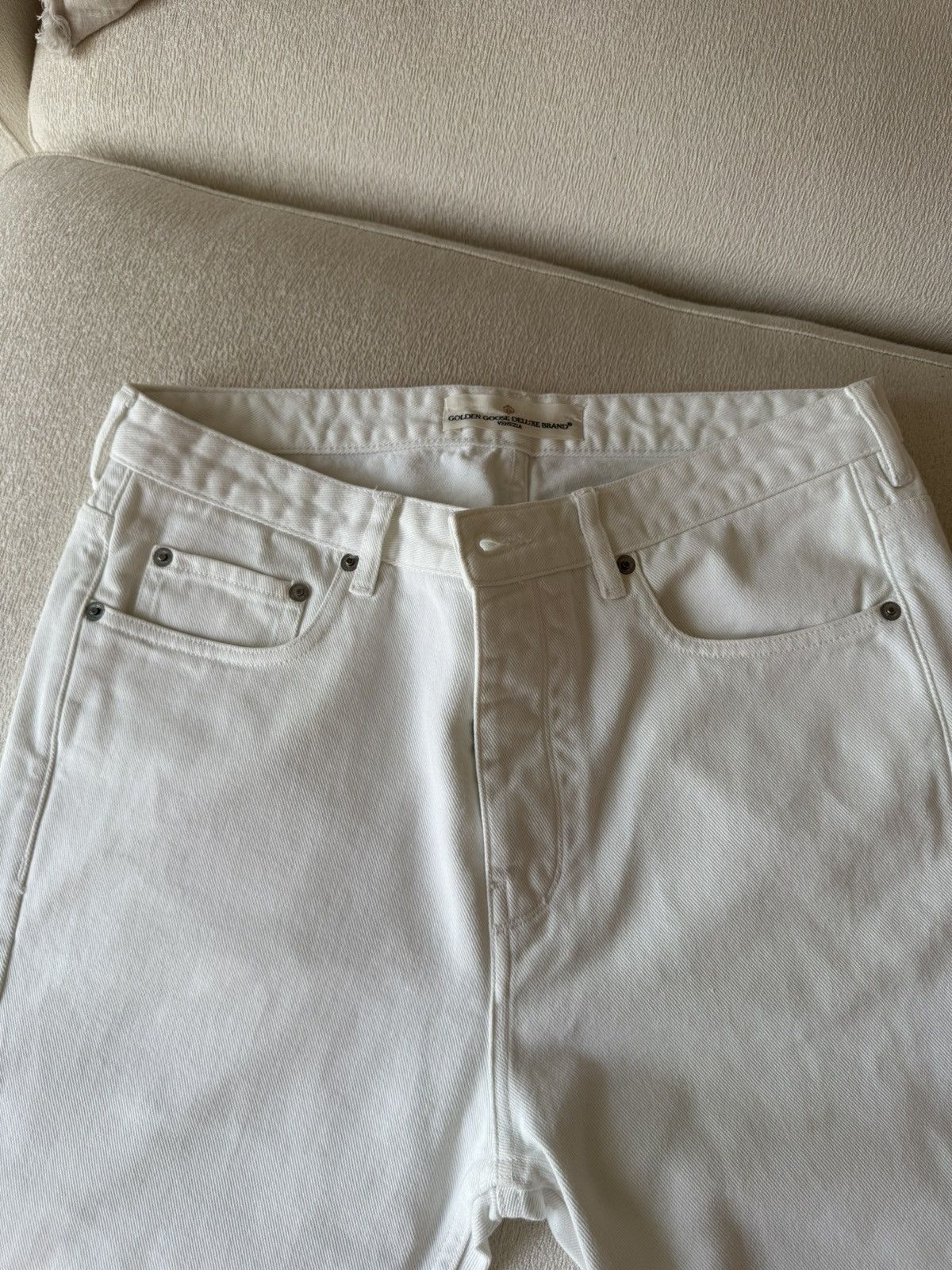 Golden Goose Cropped frayed pant Size US 32 / EU 48 - 2 Thumbnail