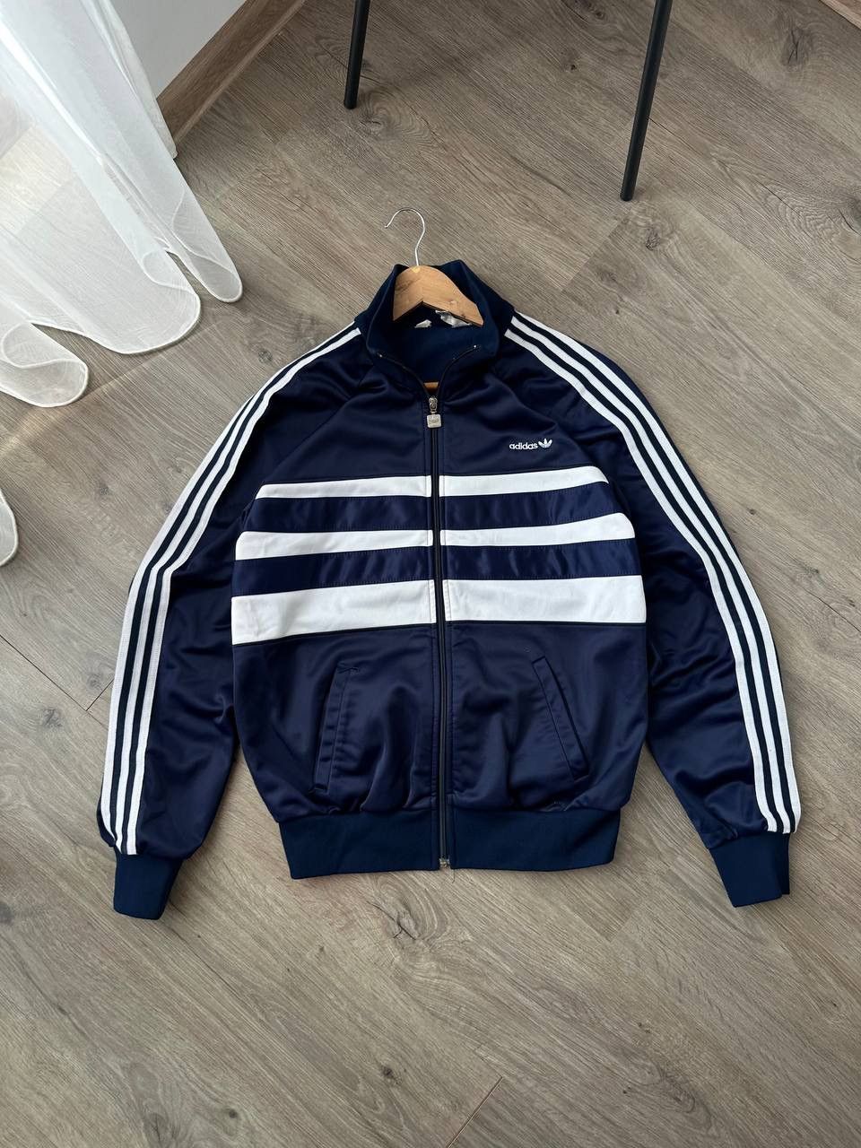 Adidas Vintage Adidas Md In Canada 90’s Sportswear Blue Zip Hoodie Size US M / EU 48-50 / 2 - 2 Thumbnail