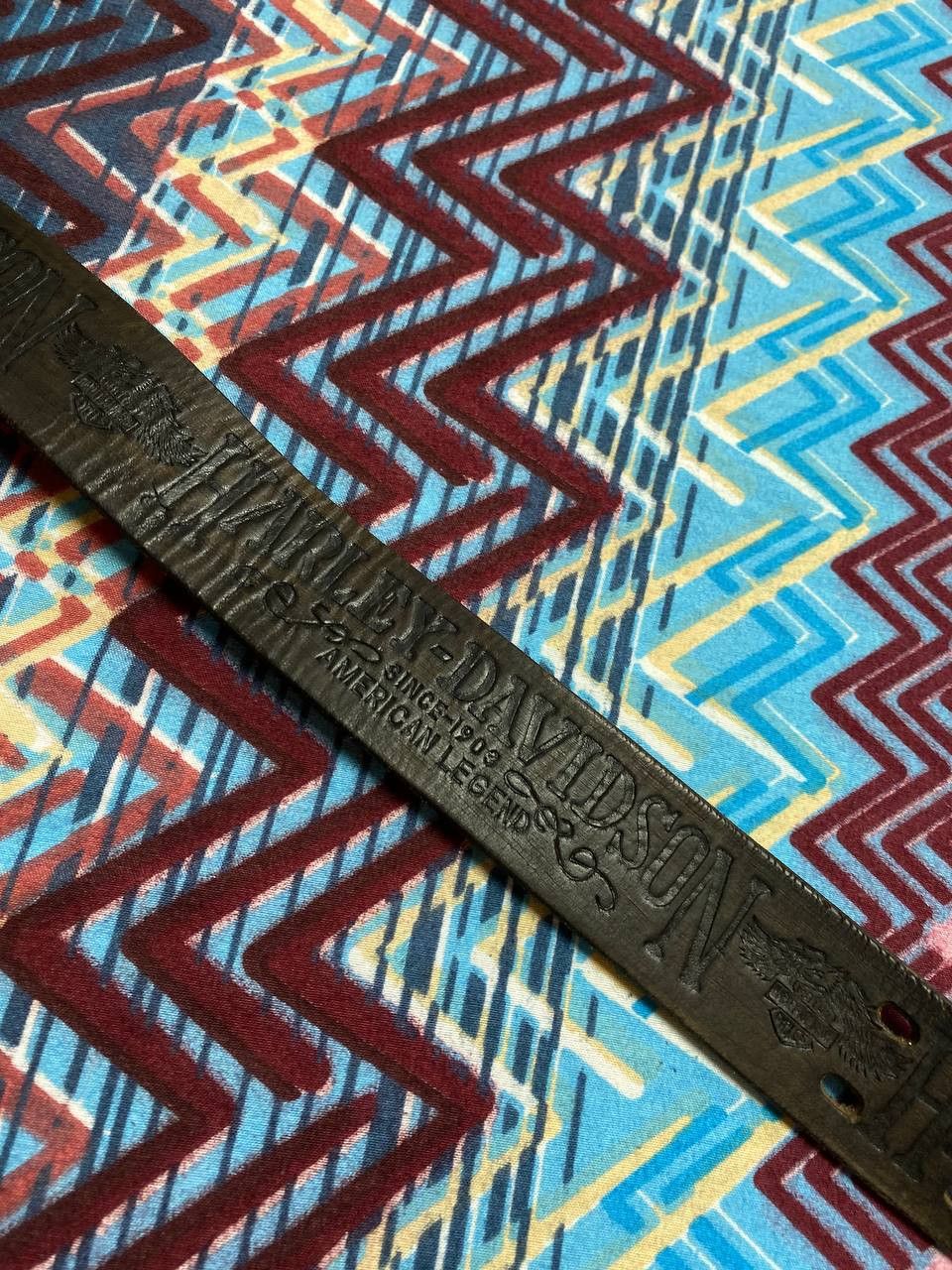 Harley Davidson Vintage Y2K Harley Davidson Belt Leather Belts Size ONE SIZE - 11 Thumbnail