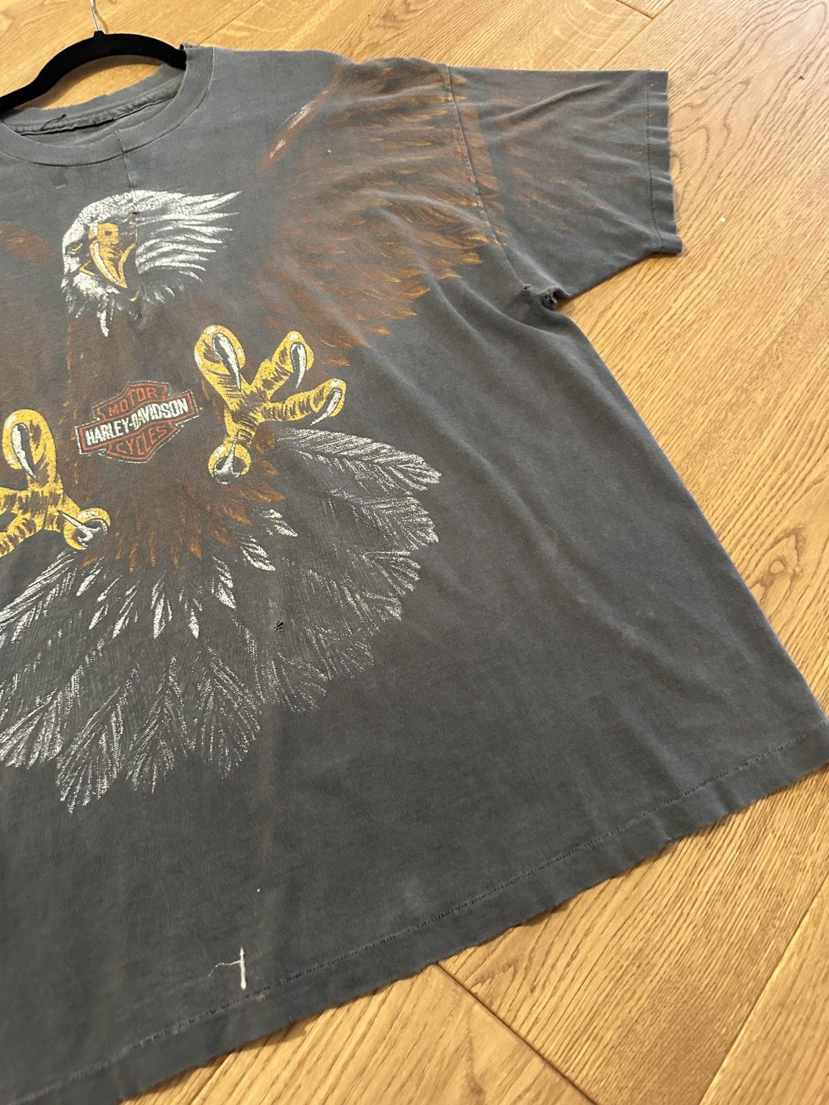 Harley Davidson × Vintage *RARE* Harley Davidson Tee Size US XL / EU 56 / 4 - 3 Thumbnail