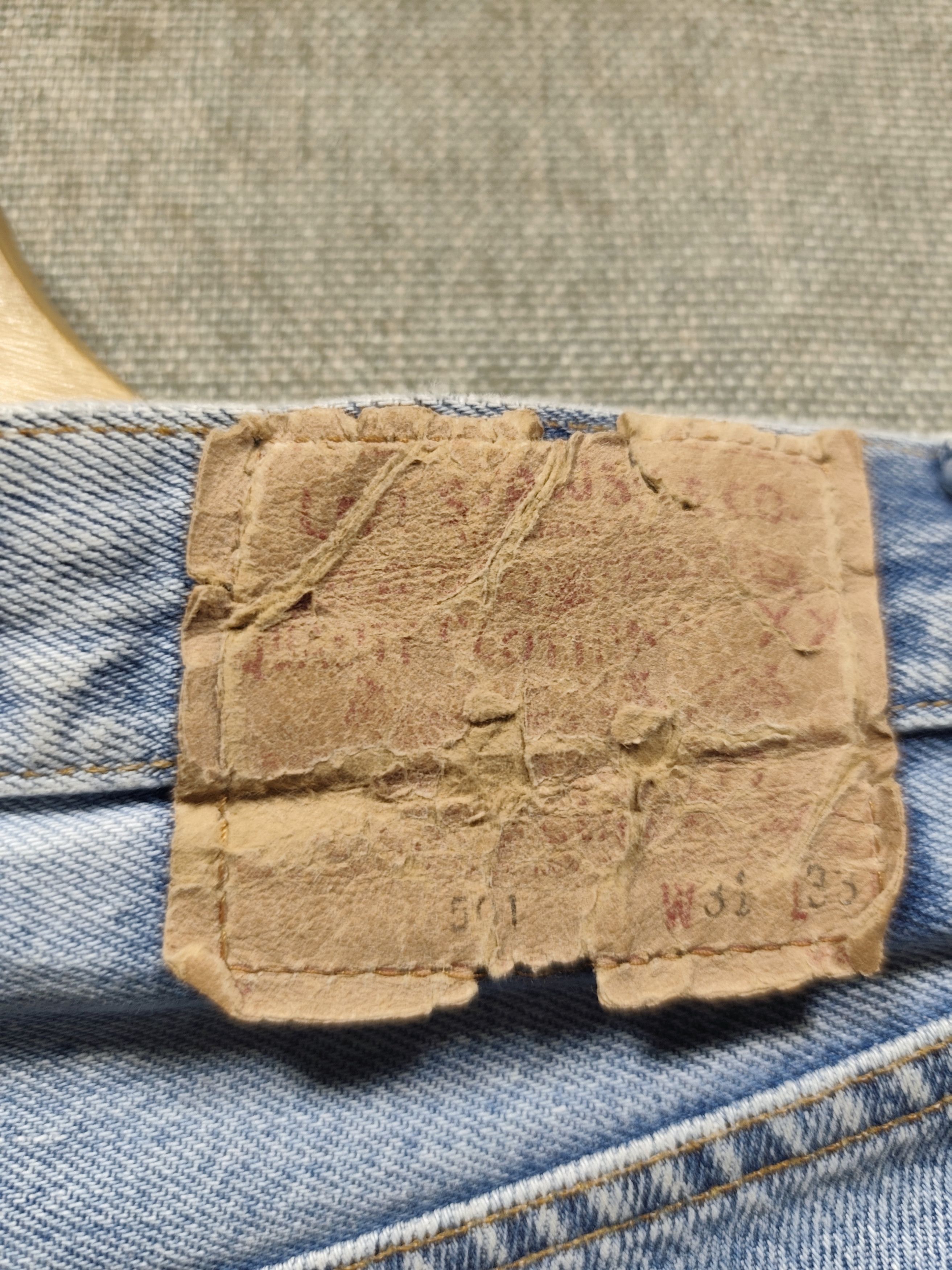 Levi's Vintage 80s Levis 501 stamp button 552 jeans Size US 29 - 9 Thumbnail