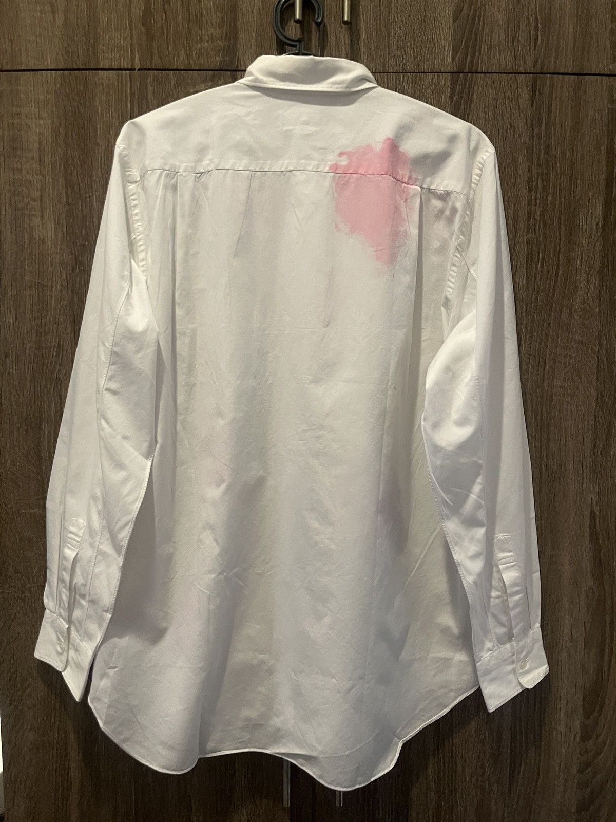 Comme des Garcons Homme Plus COMME des GARÇONS HOMME PLUS – Painted Cotton Shirt Size US M / EU 48-50 / 2 - 5 Thumbnail
