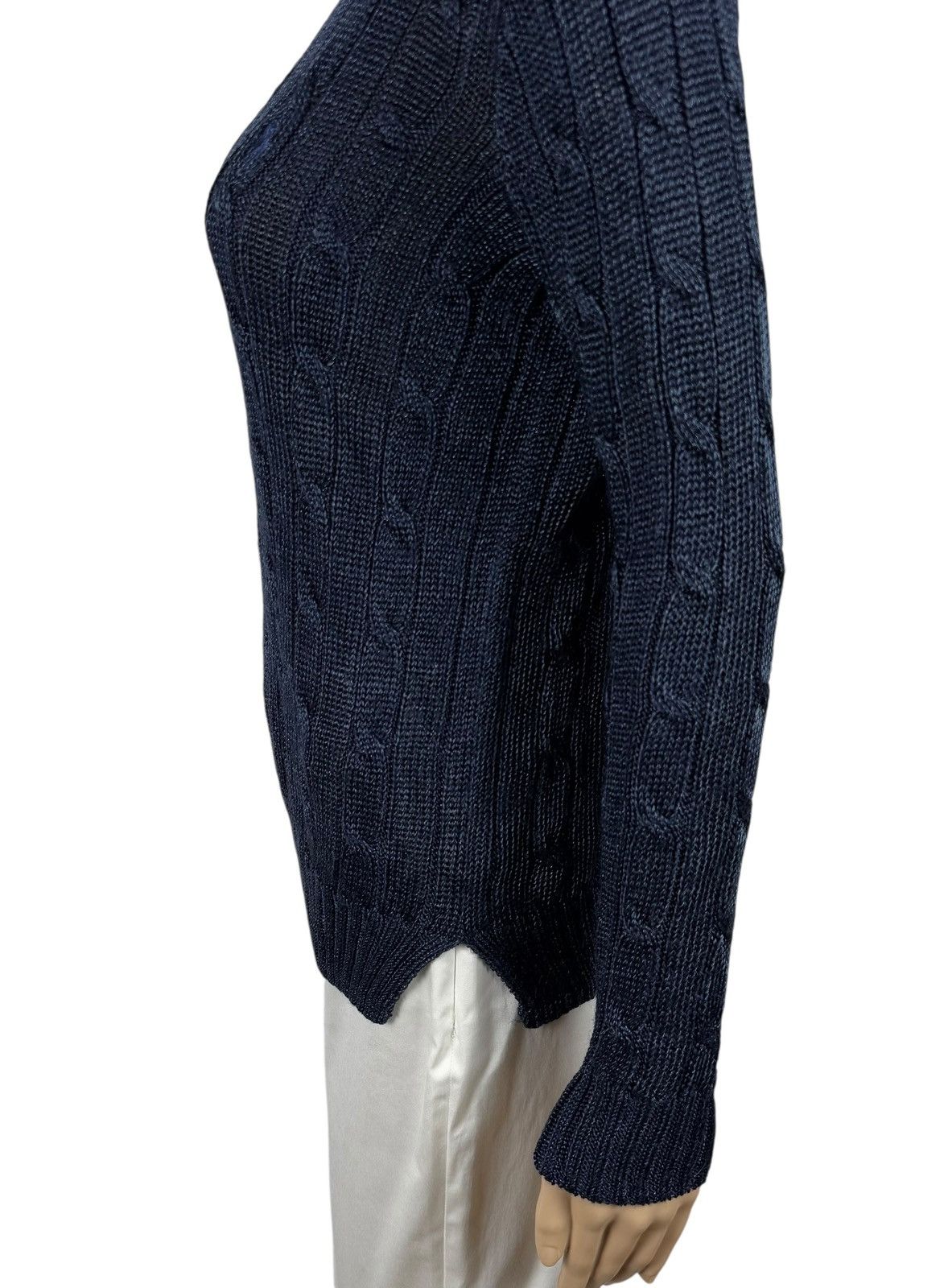 Polo Ralph Lauren Polo Ralph Lauren Knit Sweater Cable Lurex Cotton size XS Size XS / US 0-2 / IT 36-38 - 7 Thumbnail