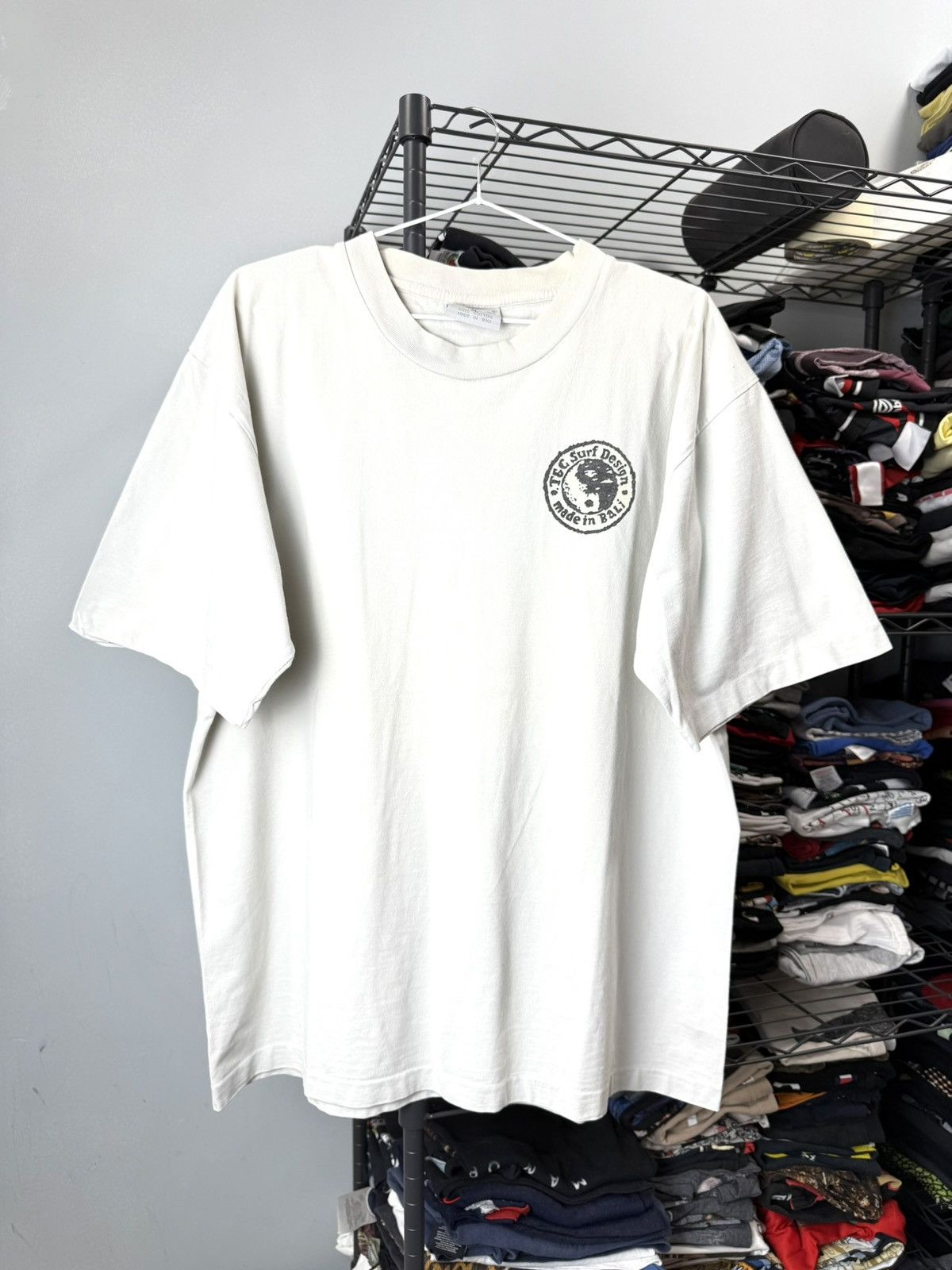 Rip Curl Vintage Surf Style Made In Bali T Shirt Stussy Rip Curl Size US XL / EU 56 / 4 - 2 Thumbnail