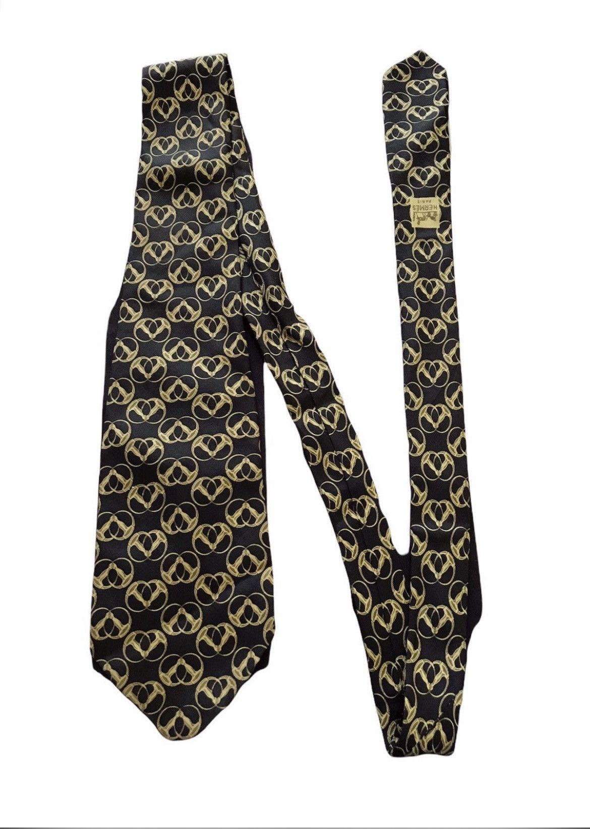 Hermes Hermes Paris Neck Tie Size ONE SIZE - 1 Thumbnail