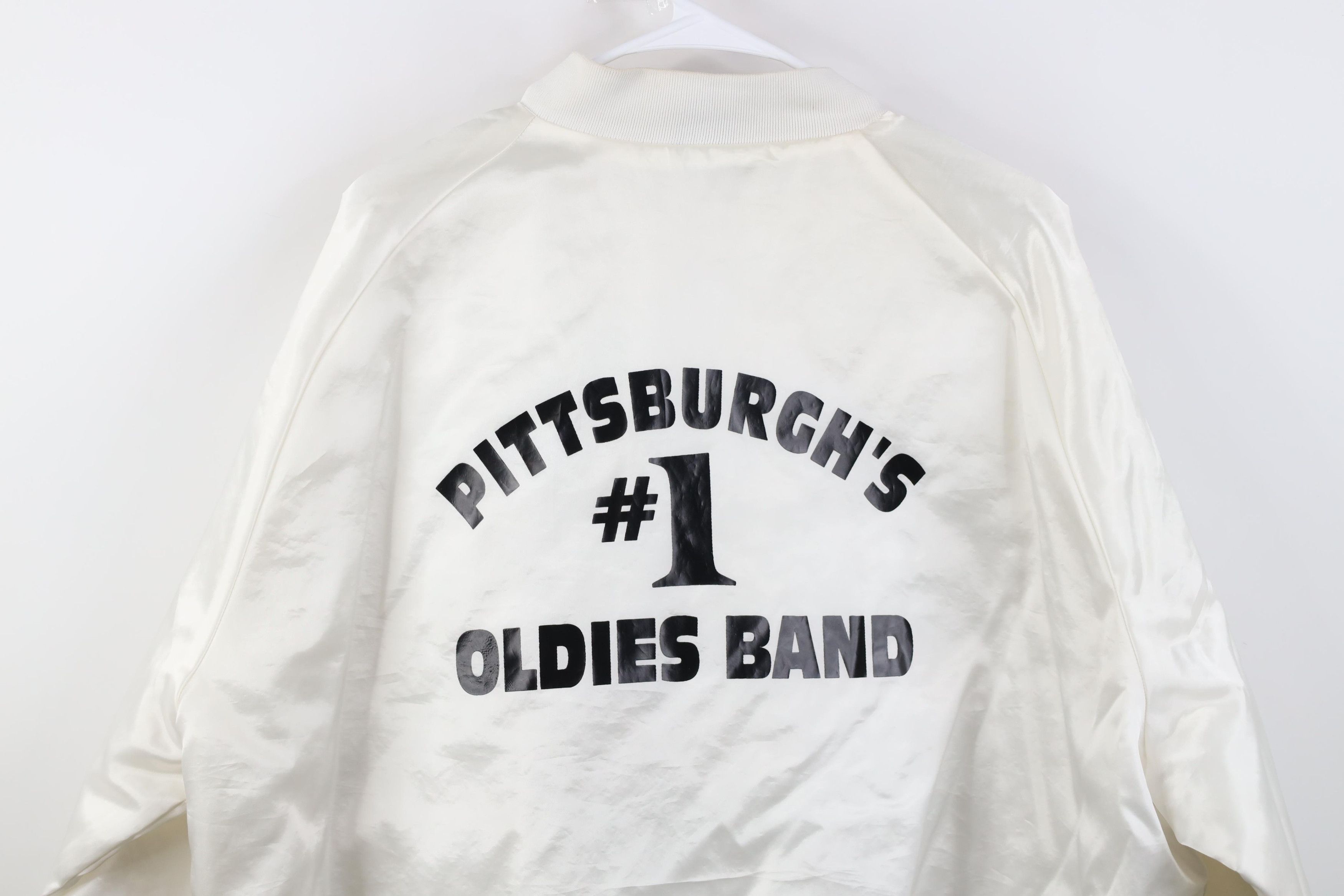 Vintage Vintage 80s Southside Jerry The Memories Band Bomber Jacket Size US XL / EU 56 / 4 - 15 Thumbnail