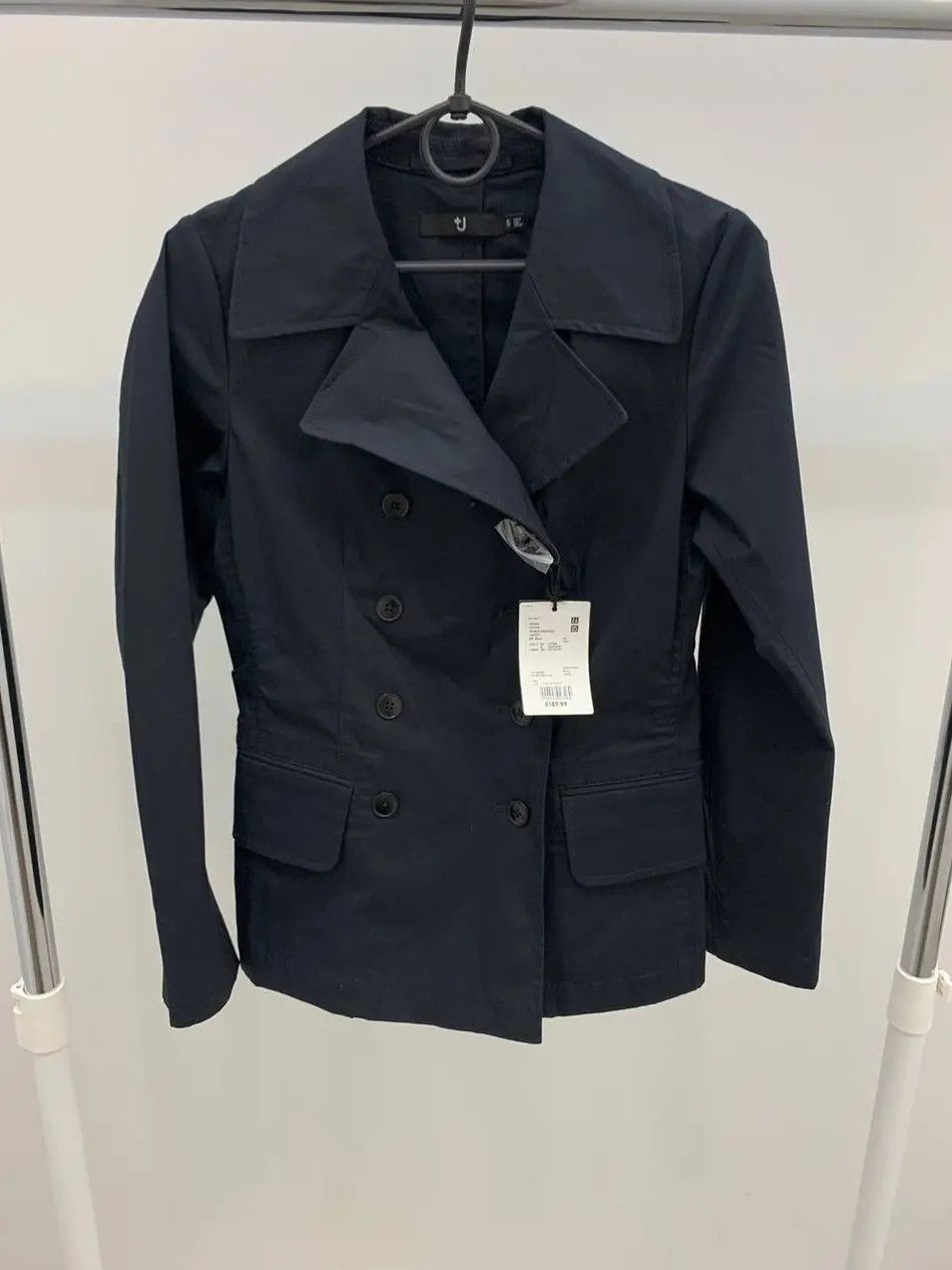 Jil Sander × Uniqlo Jil Sander X Uniqlo Cotton Double Breasted Ladies Jacket Size S / US 4 / IT 40 - 1 Thumbnail