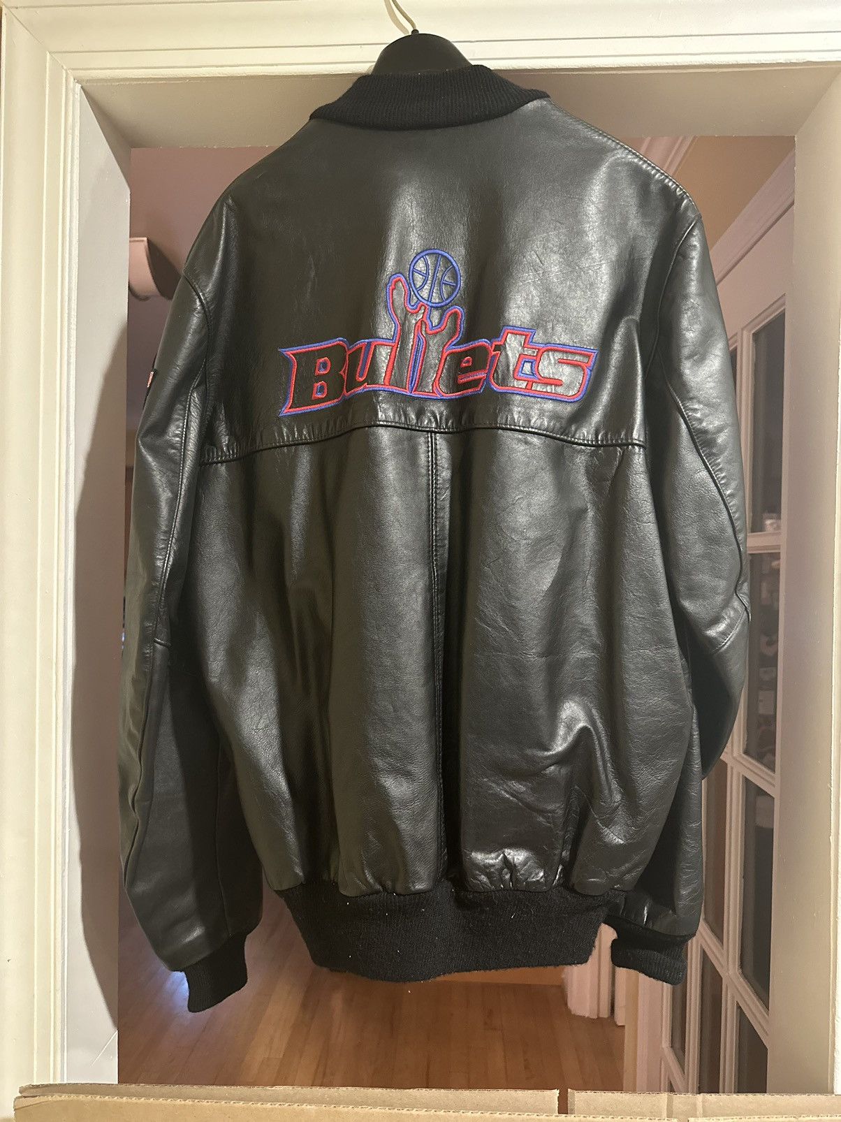 Delong Rare Player-Worn Vintage Bullets NBA Jacket Size US XXL / EU 58 / 5 - 2 Thumbnail