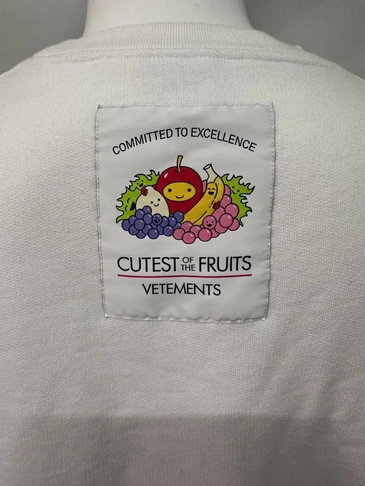 Vetements Vetements Vetements Cutest Fruit Print Hoodie-2506 Size US S / EU 44-46 / 1 - 4 Thumbnail