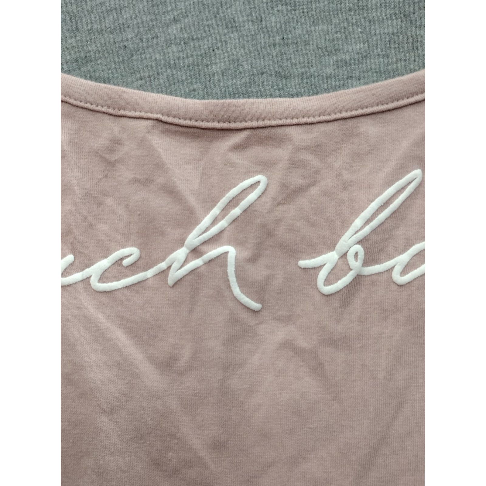 Vintage Charlotte Russe Women’s Sleeveless Bodysuit One Piece Beach Babe Pink S Size S / US 4 / IT 40 - 3 Thumbnail