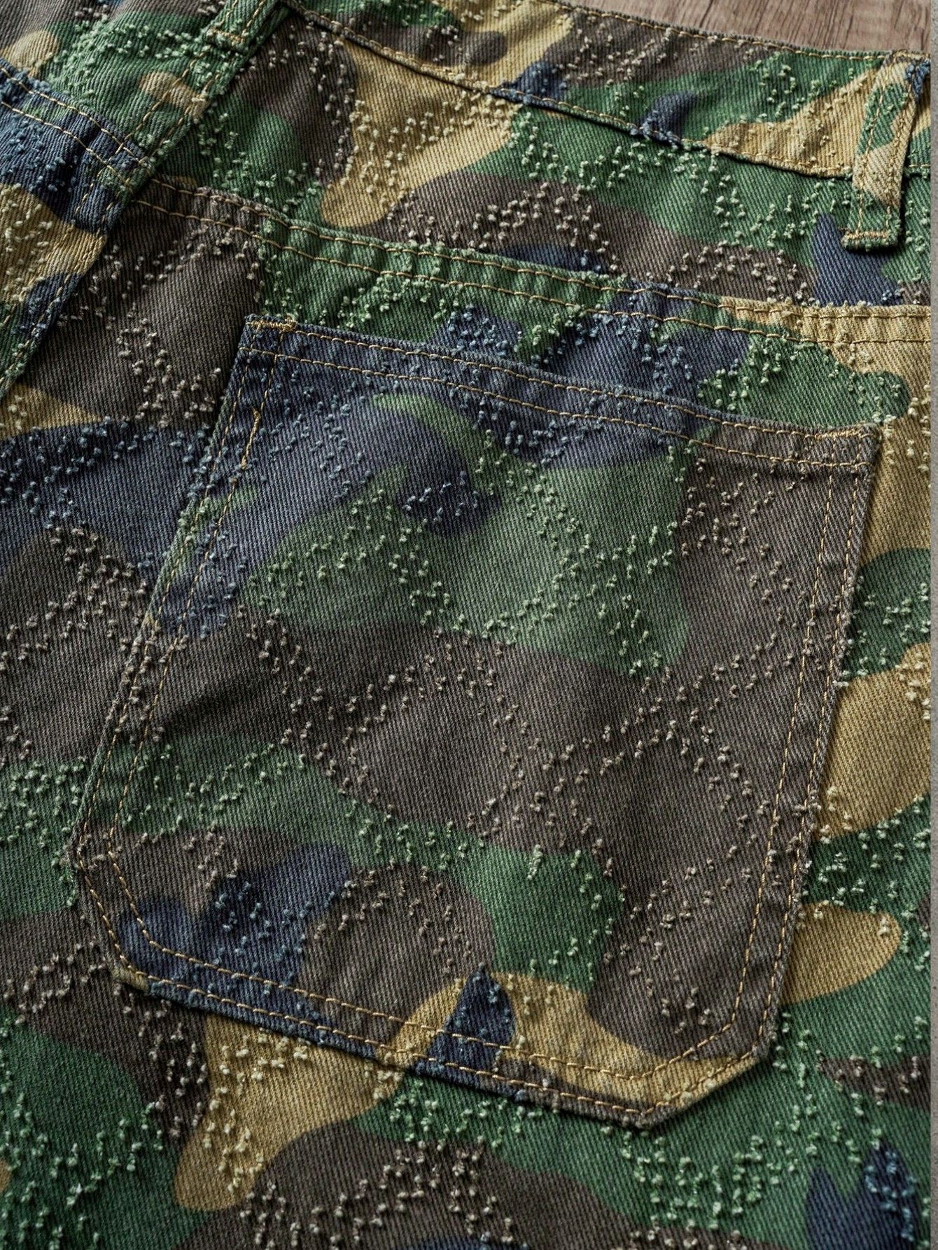 Japanese Brand Cargo camo shorts Size US 32 / EU 48 - 4 Thumbnail