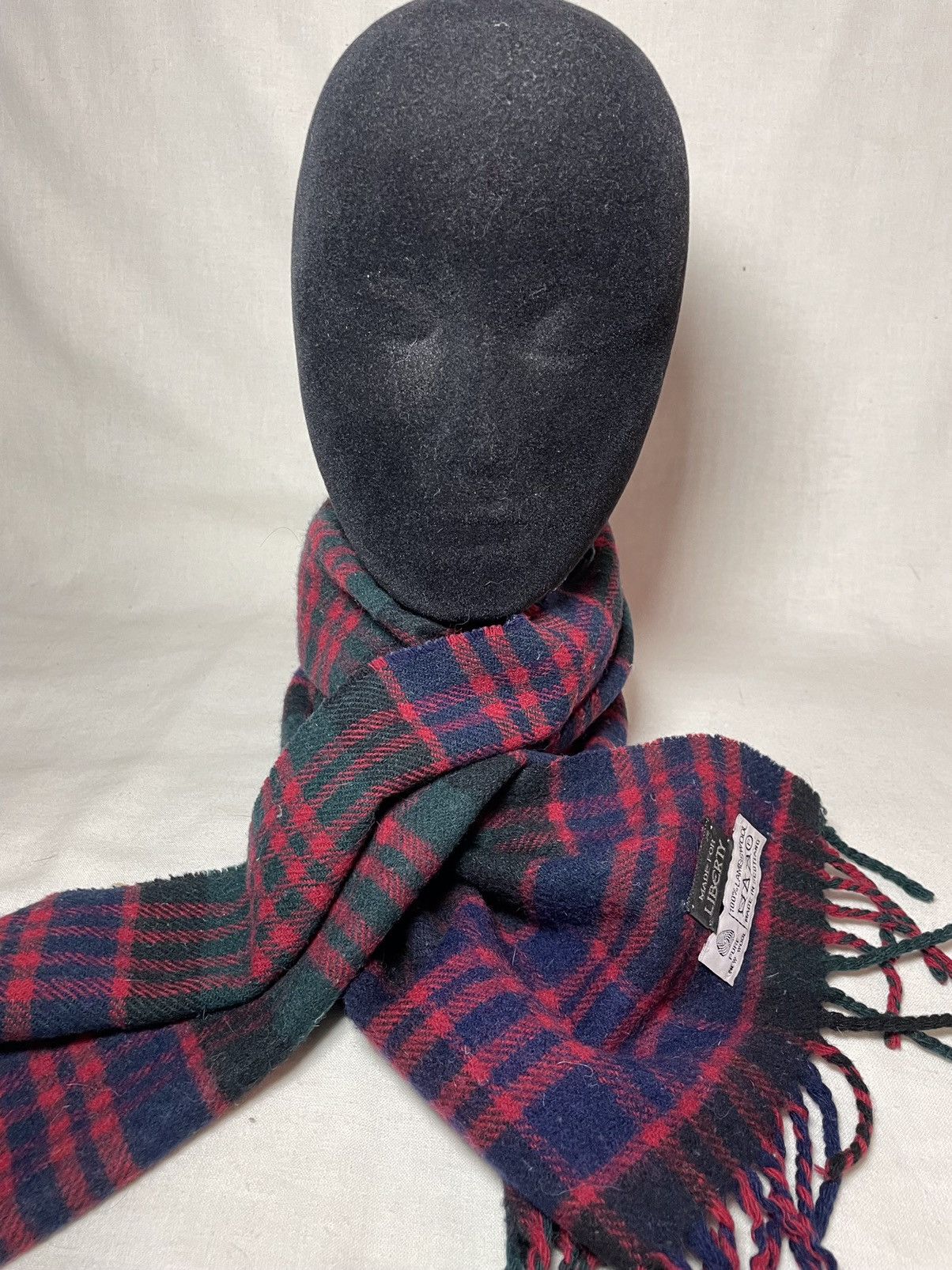 Liberty × Liberty London Liberty tartan wool scarf Size ONE SIZE - 6 Thumbnail