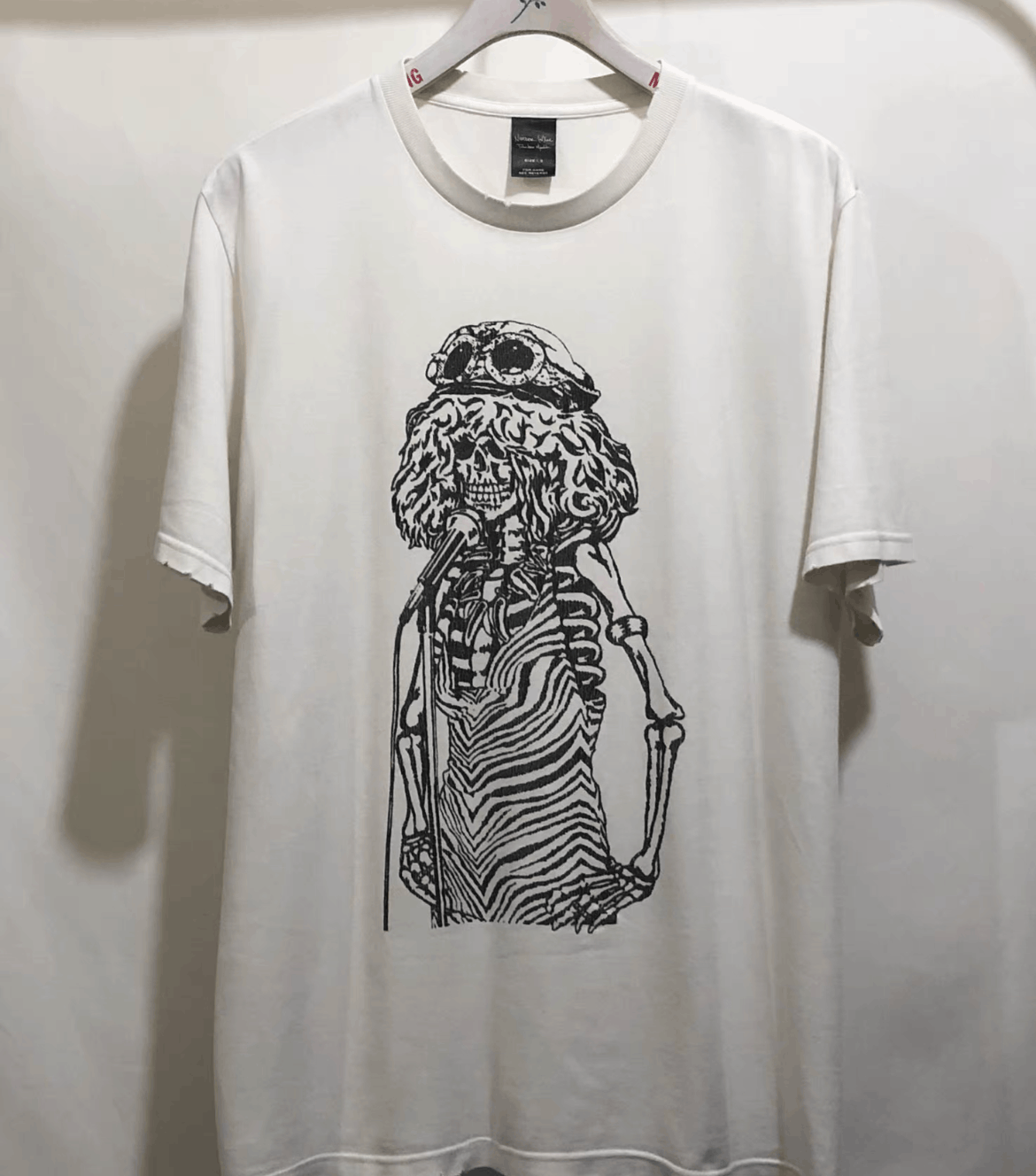 if six was nine hyde skull 棺桶 t-shirt Japanese Brand × Number (N)ine Number nine skull tee 06ss