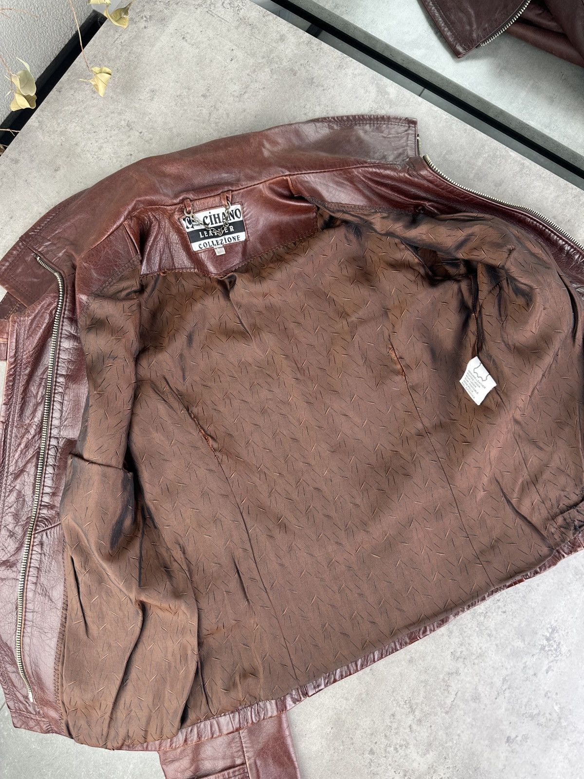 Japanese Brand Vintage Leather Jacket Size S / US 4 / IT 40 - 8 Thumbnail
