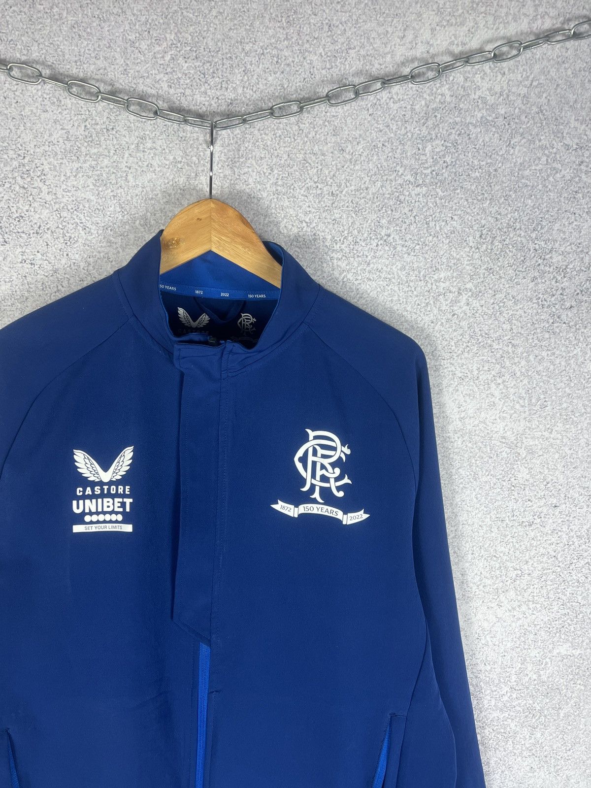 Castore FC Rangers 150Years Castore Soccer Track Jacket Football Kit Size US L / EU 52-54 / 3 - 2 Thumbnail
