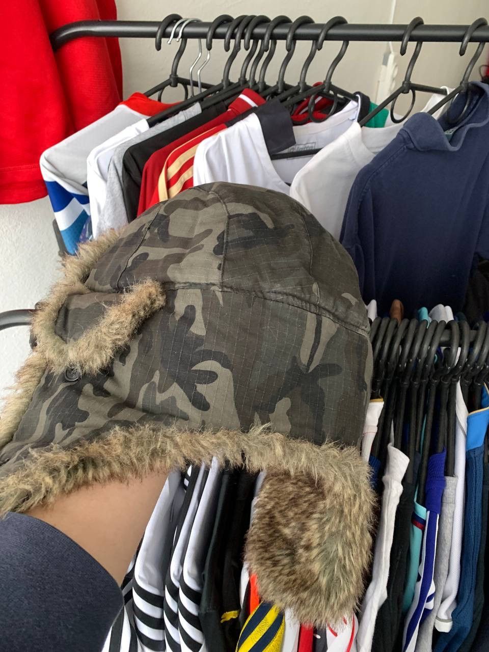 Hysteric Glamour × Vintage Vintage Y2K Japanese Ushanka Military Carti Style Opium Fur Size ONE SIZE - 4 Thumbnail